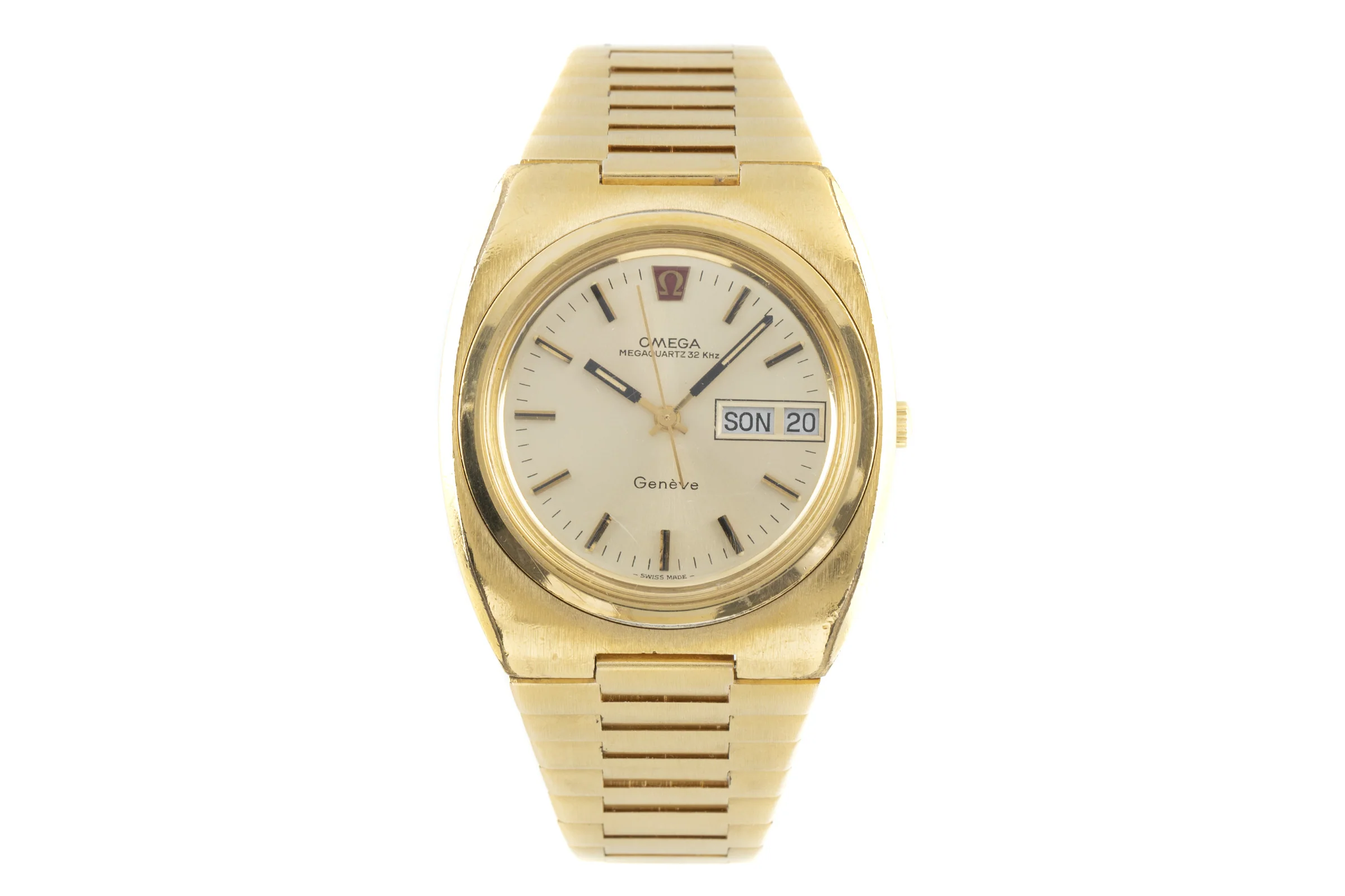 Omega Megaquartz gilt / steel quartz men's watch 196.0033, 396.0822  [2203028] - Image 4