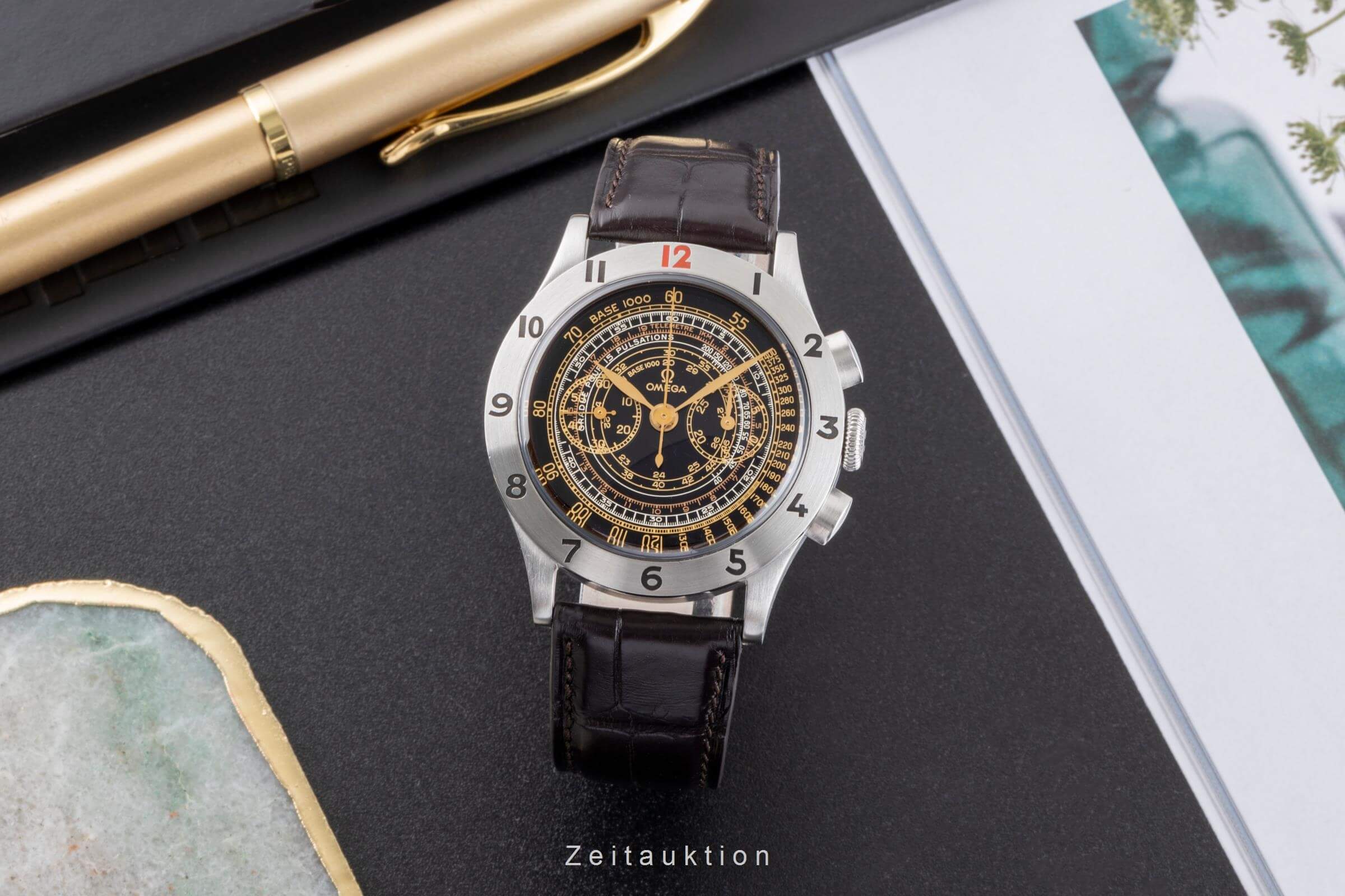 Omega Museum chronograph steel manual winding men's watch 5702.50.02 Limited  [2406404] - Image 4