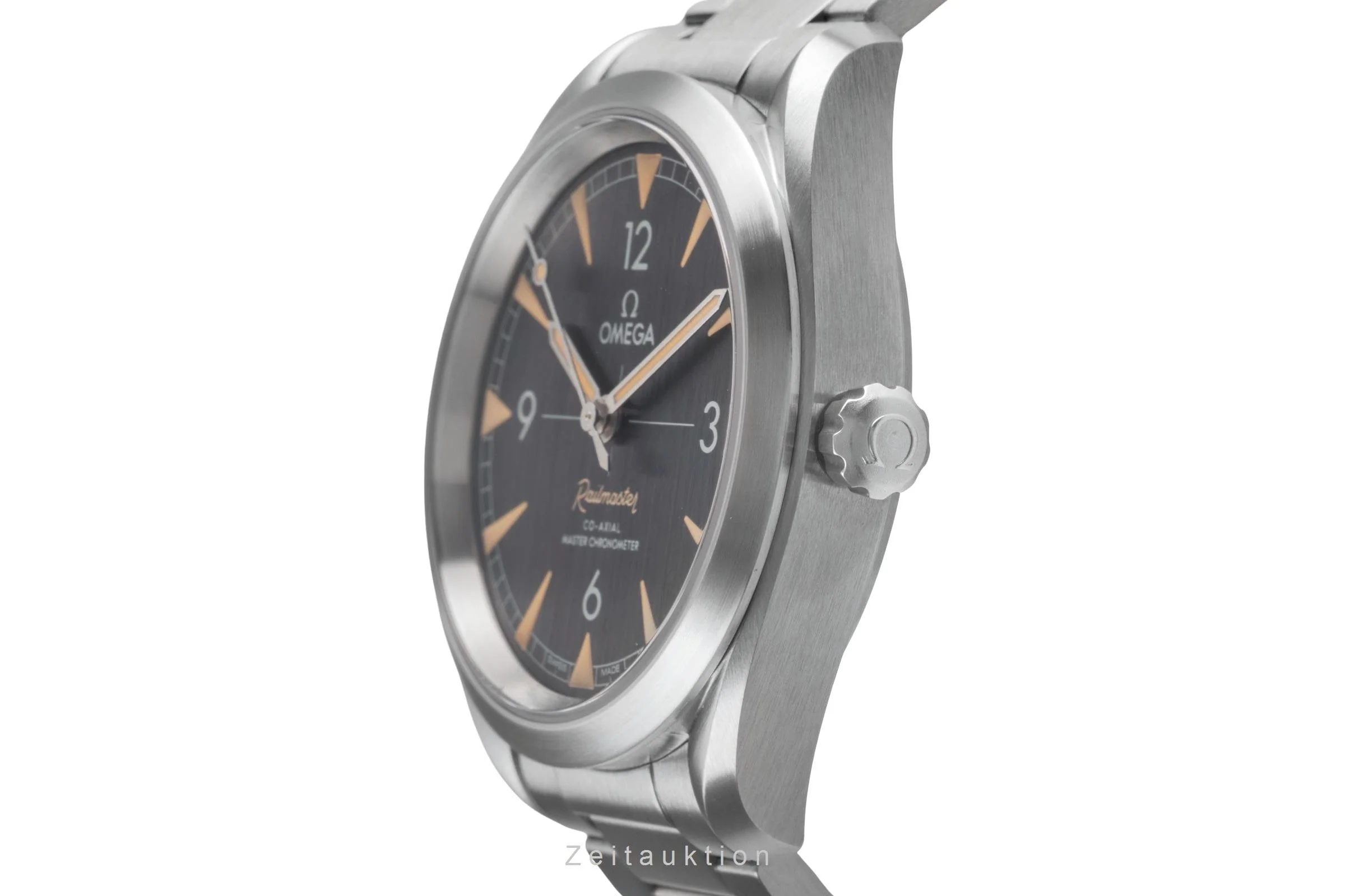 Omega Railmaster silver automatic men's watch 220.10.40.20.01.001 LP: 5400EUR  [2504320] - Image 7