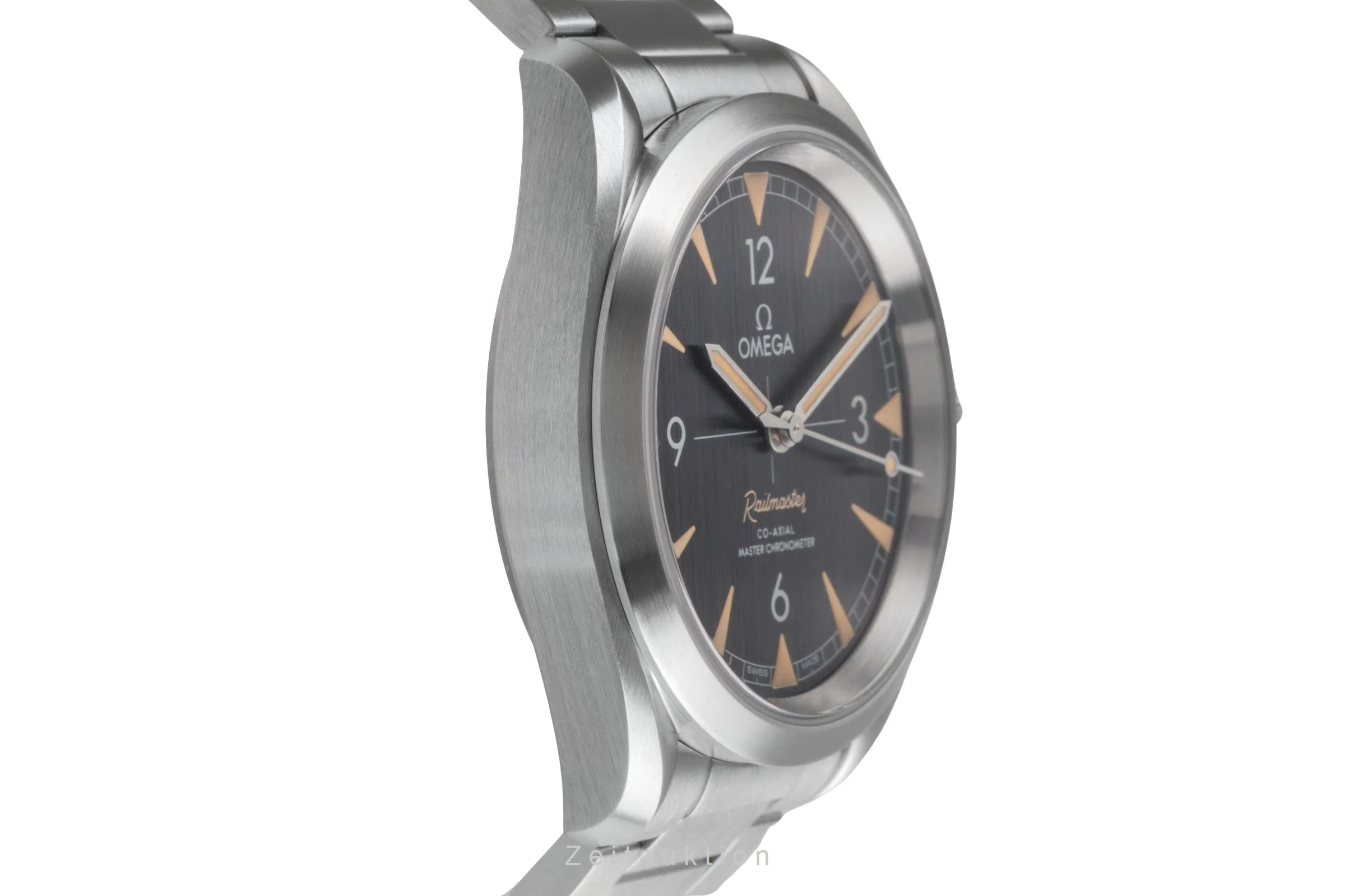 Omega Railmaster silver automatic men's watch 220.10.40.20.01.001 LP: 5400EUR  [2504320] - Image 8