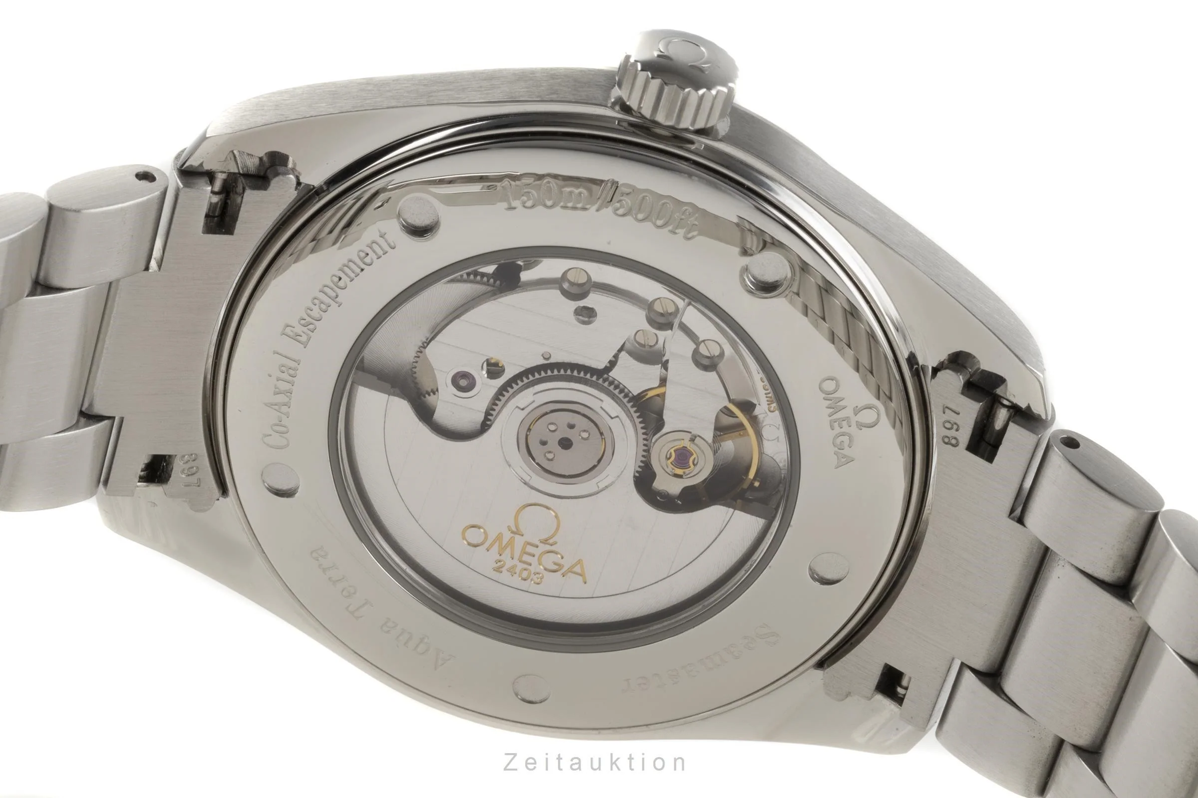 Omega Railmaster steel automatic men's watch 168.1110, 2502.52.00  [2202327] - Image 9