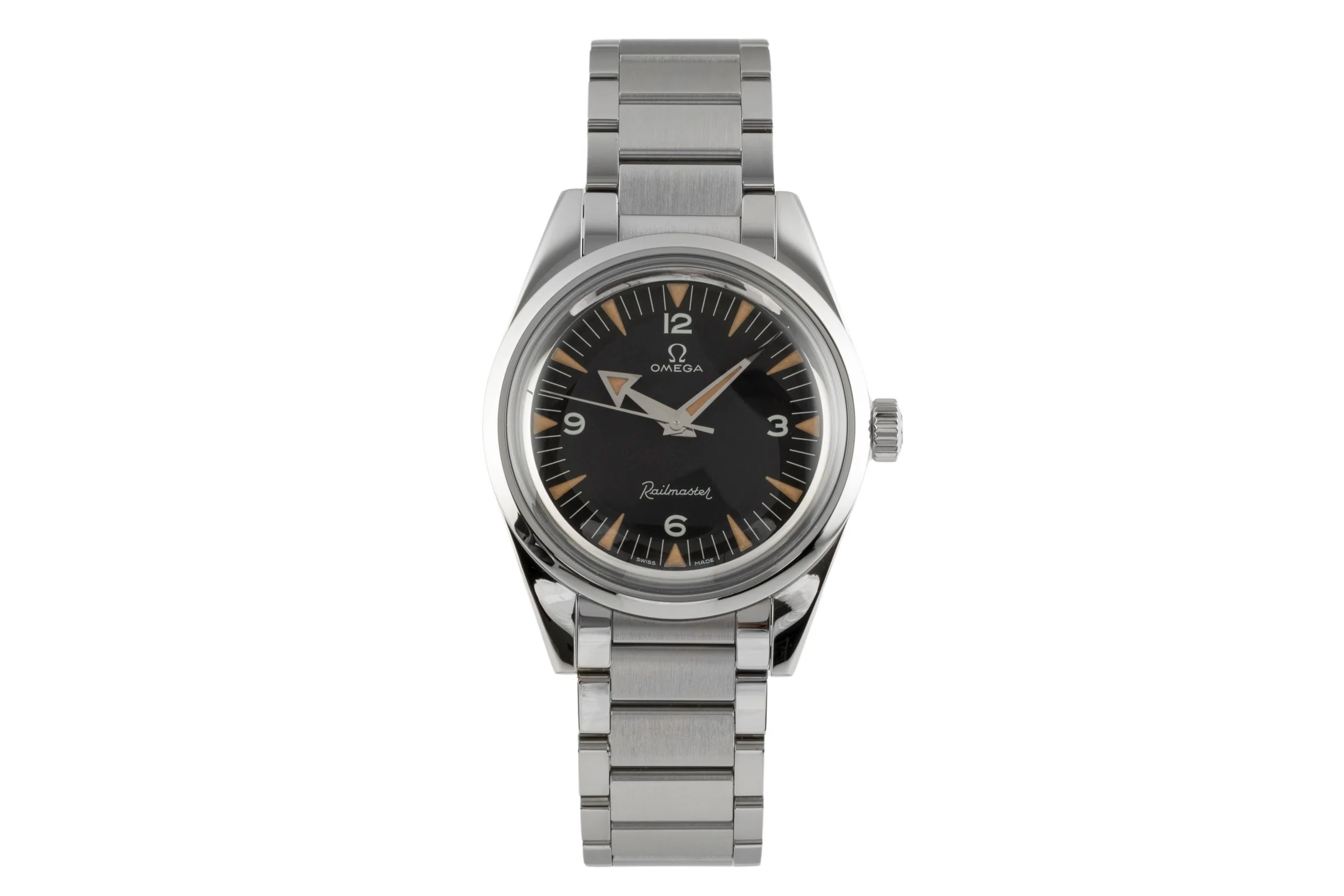 Omega Railmaster steel automatic men's watch 220.10.38.20.01.002 LP: 8200EUR  [2400026] - Image 4