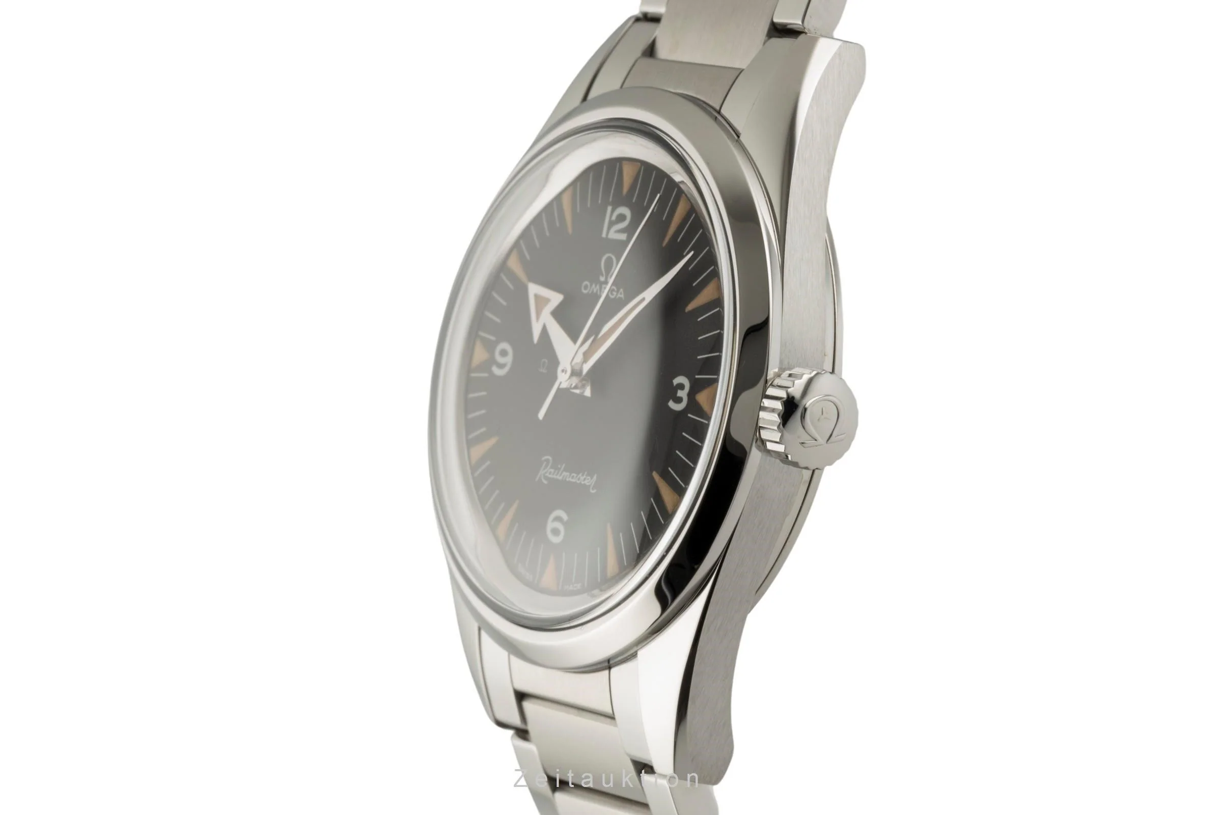 Omega Railmaster steel automatic men's watch 220.10.38.20.01.002 LP: 8200EUR  [2400026] - Image 6