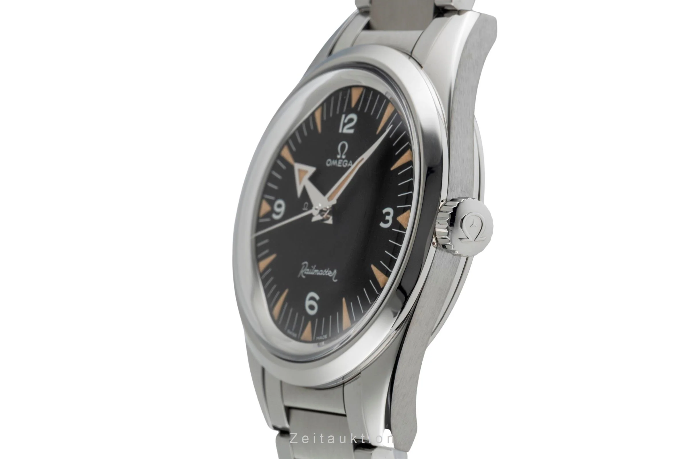 Omega Railmaster steel automatic men's watch 220.10.38.20.01.002 LP: 8200EUR Limited  [2503924] - Image 7
