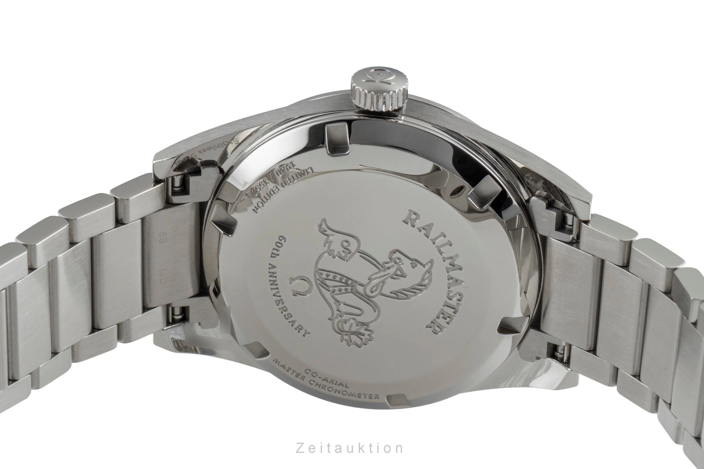 Omega Railmaster steel automatic men's watch 220.10.38.20.01.002 LP: 8200EUR Limited  [2600235] - Image 12