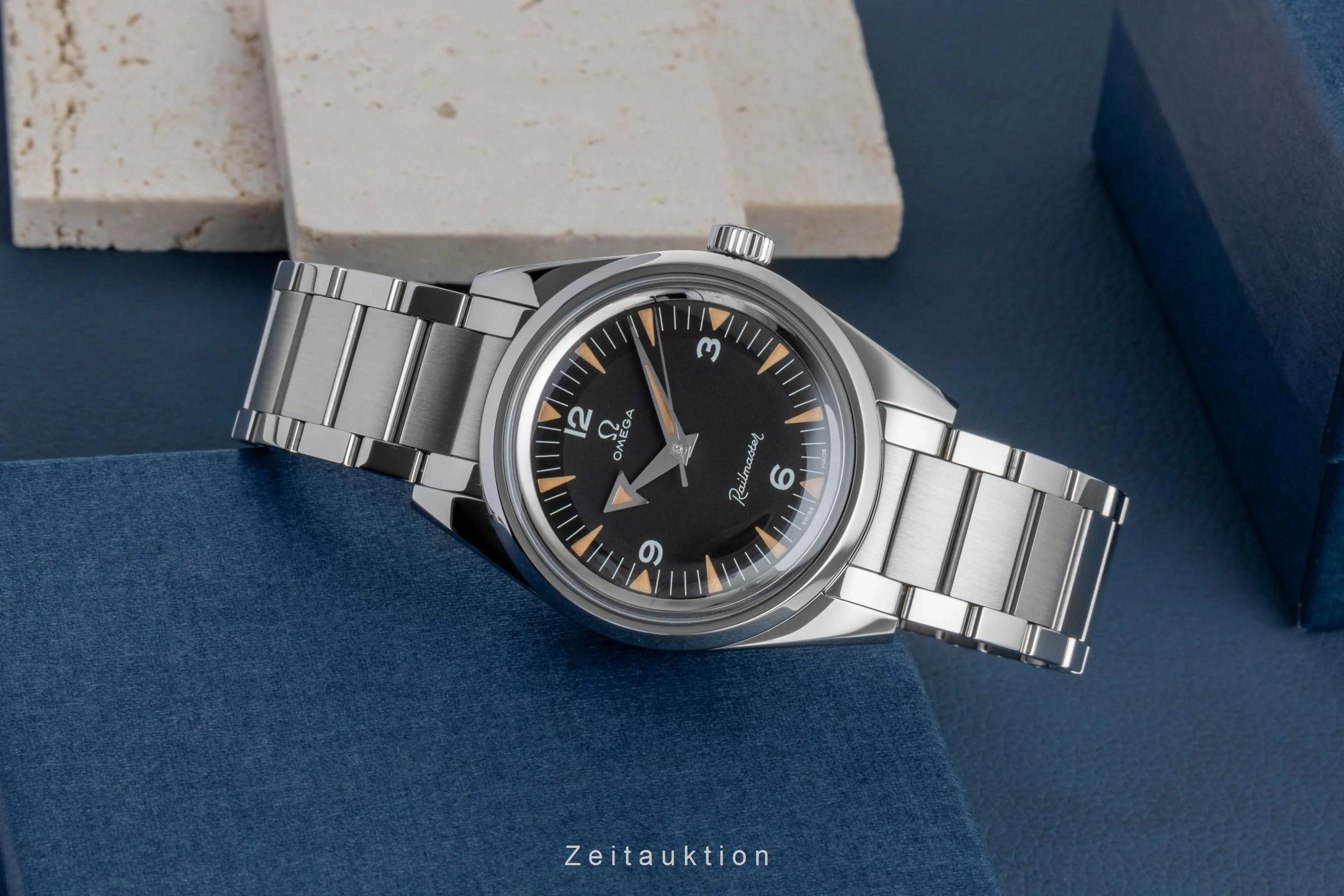 Omega Railmaster steel automatic men's watch 220.10.38.20.01.002 LP: 8200EUR Limited  [2600235] - Image 3