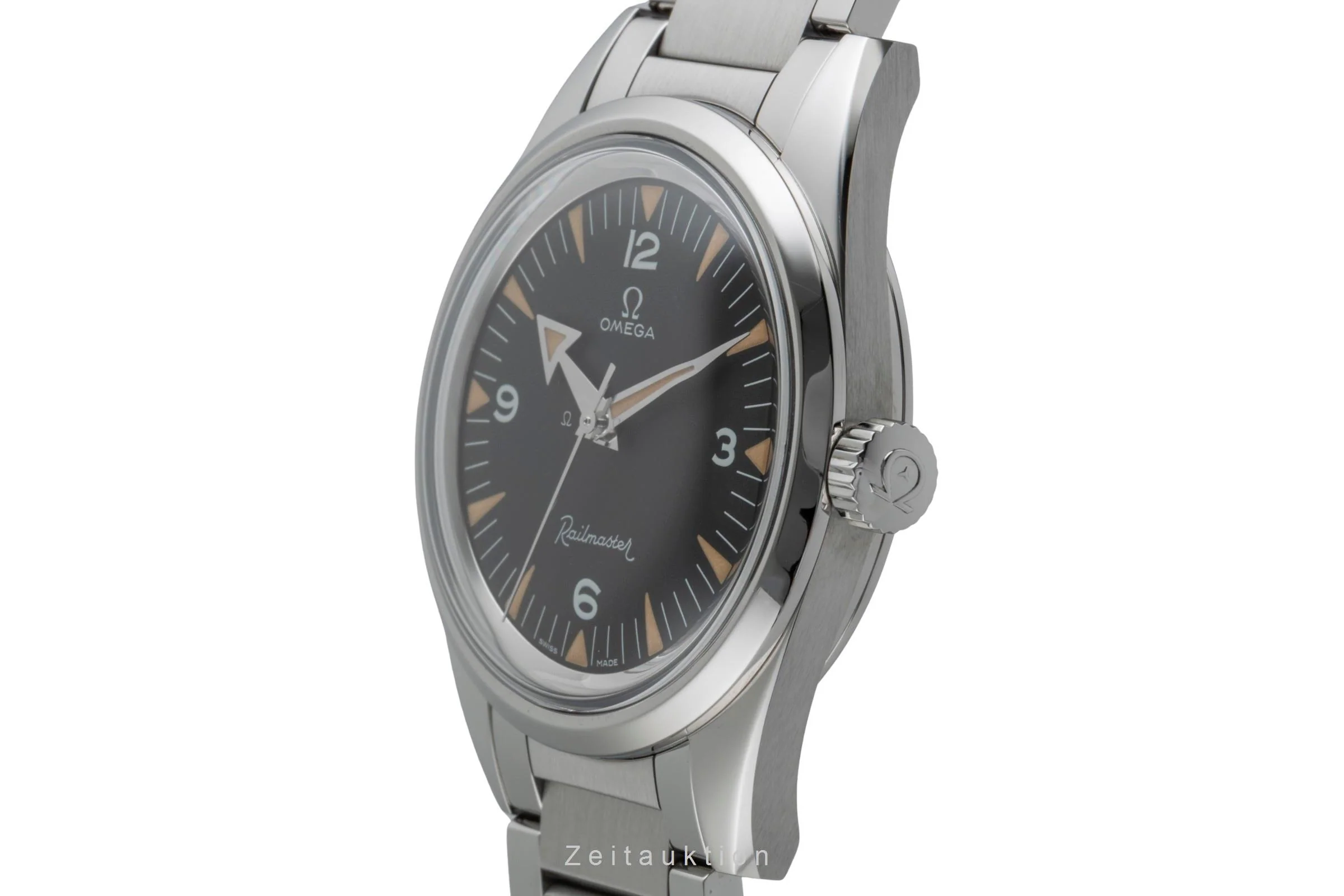 Omega Railmaster steel automatic men's watch 220.10.38.20.01.002 LP: 8200EUR Limited  [2600235] - Image 7