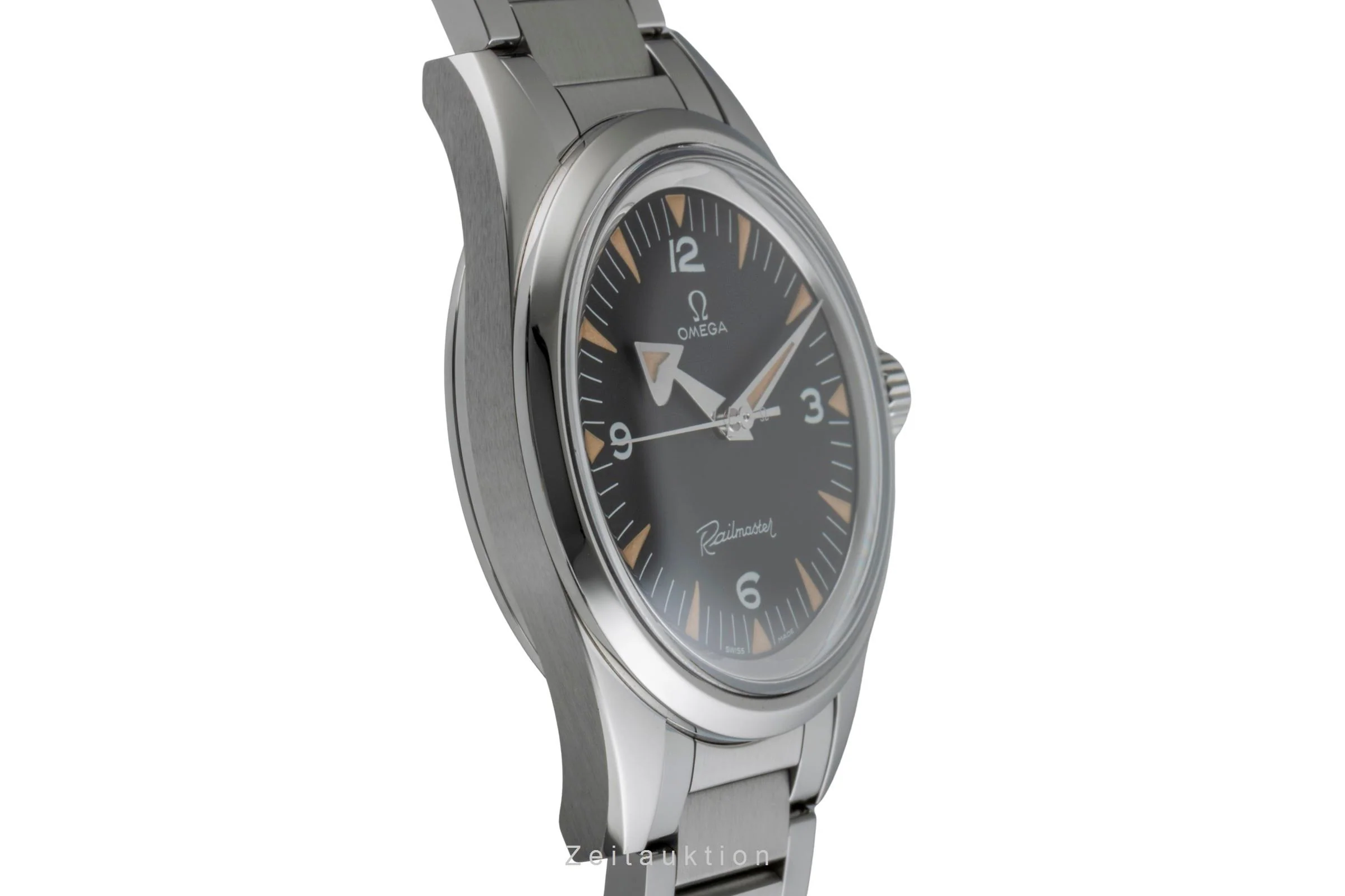 Omega Railmaster steel automatic men's watch 220.10.38.20.01.002 LP: 8200EUR Limited  [2600235] - Image 8