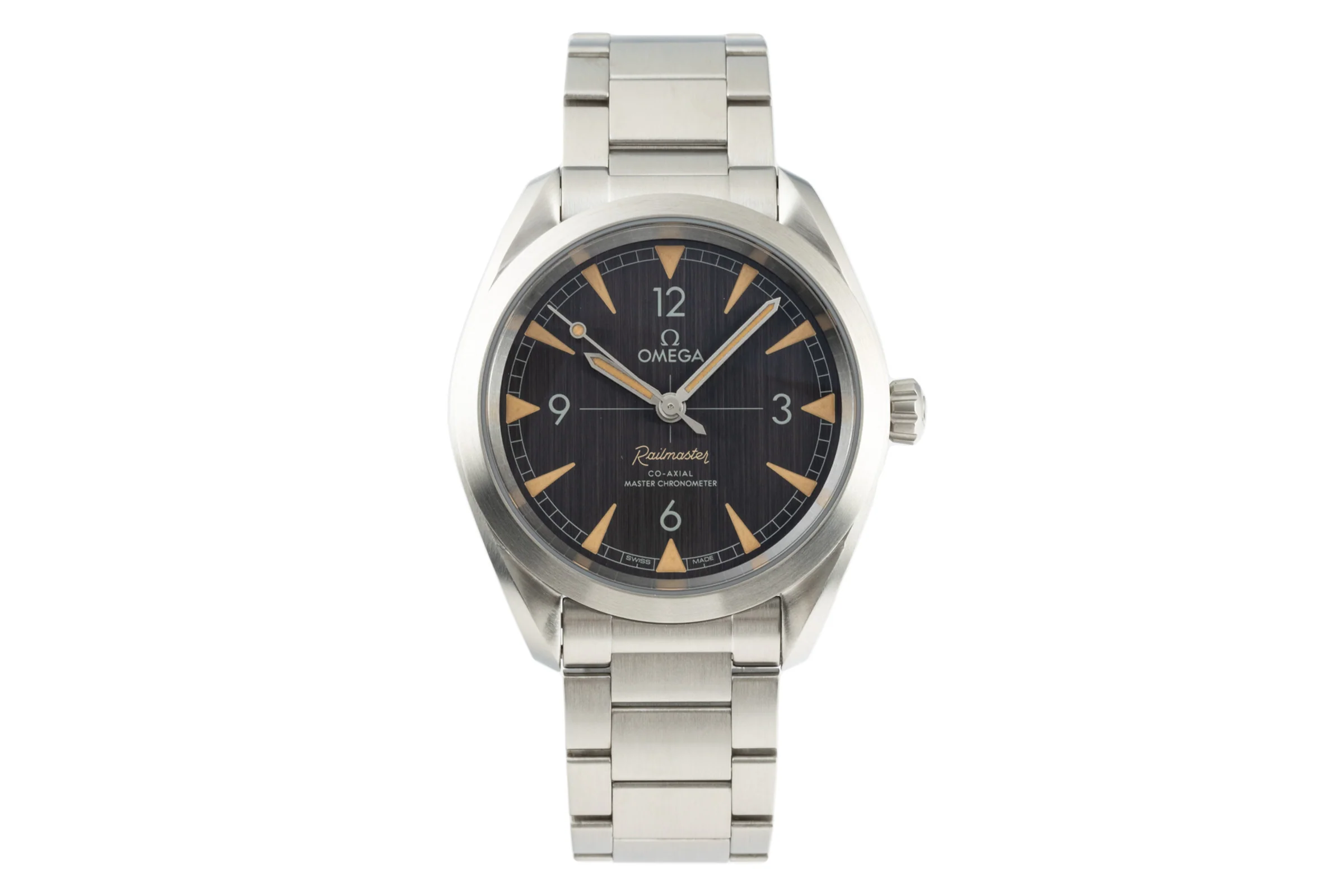 Omega Railmaster steel automatic men's watch 220.10.40.20.01.001 LP: 5400EUR  [2205860] - Image 4