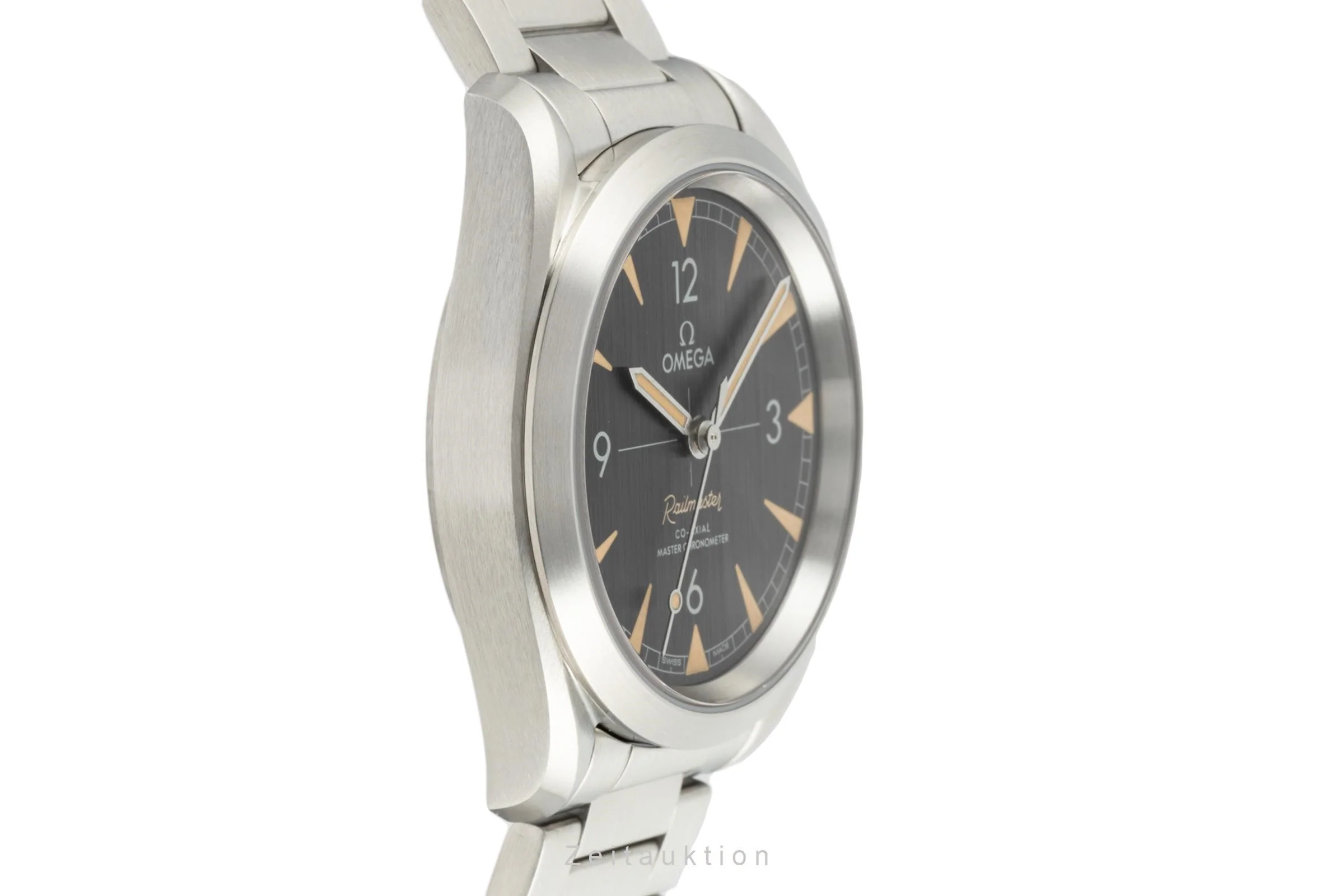 Omega Railmaster steel automatic men's watch 220.10.40.20.01.001 LP: 5400EUR  [2205860] - Image 6