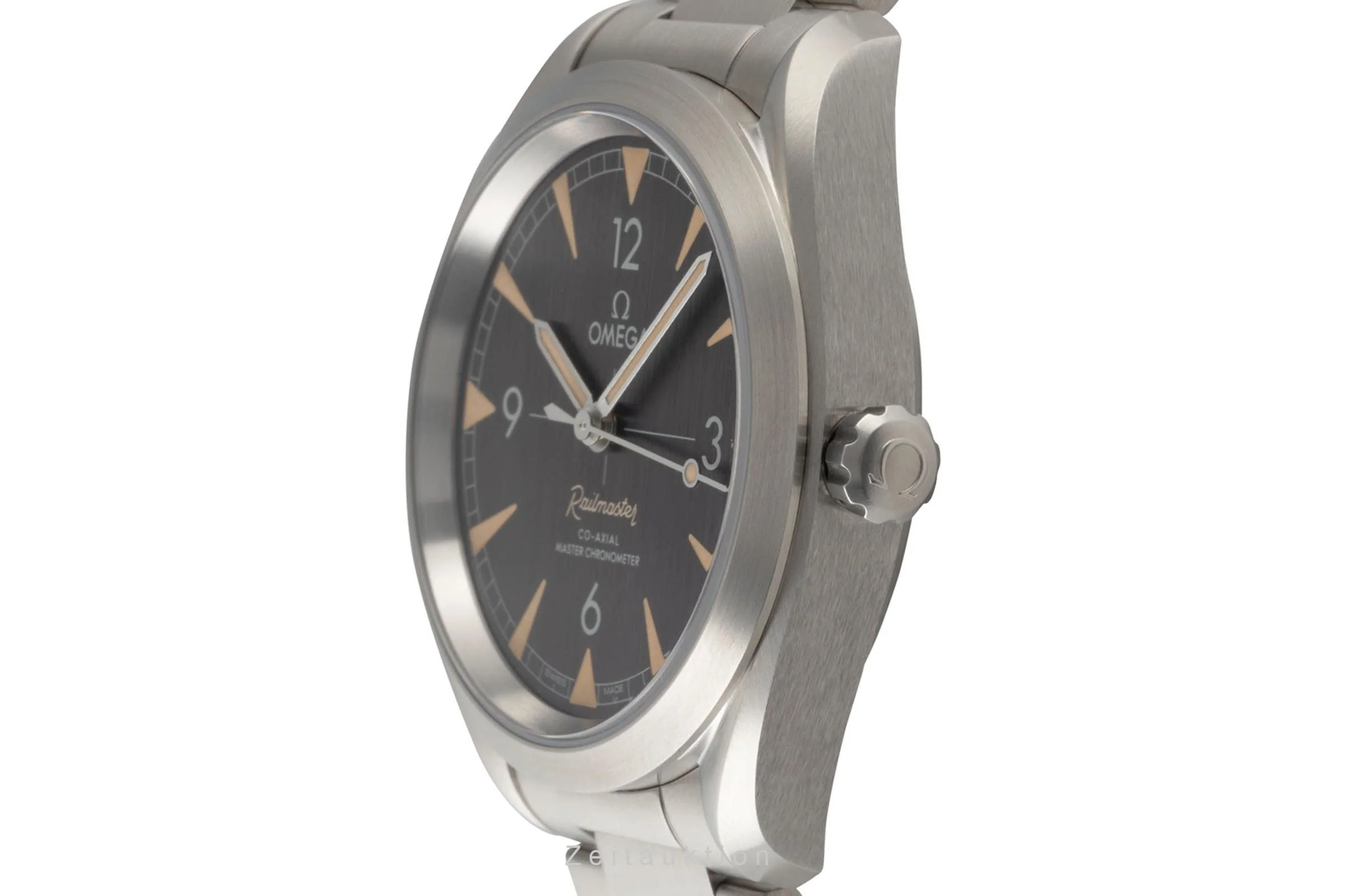 Omega Railmaster steel automatic men's watch 220.10.40.20.01.001 LP: 5400EUR  [2304947] - Image 6
