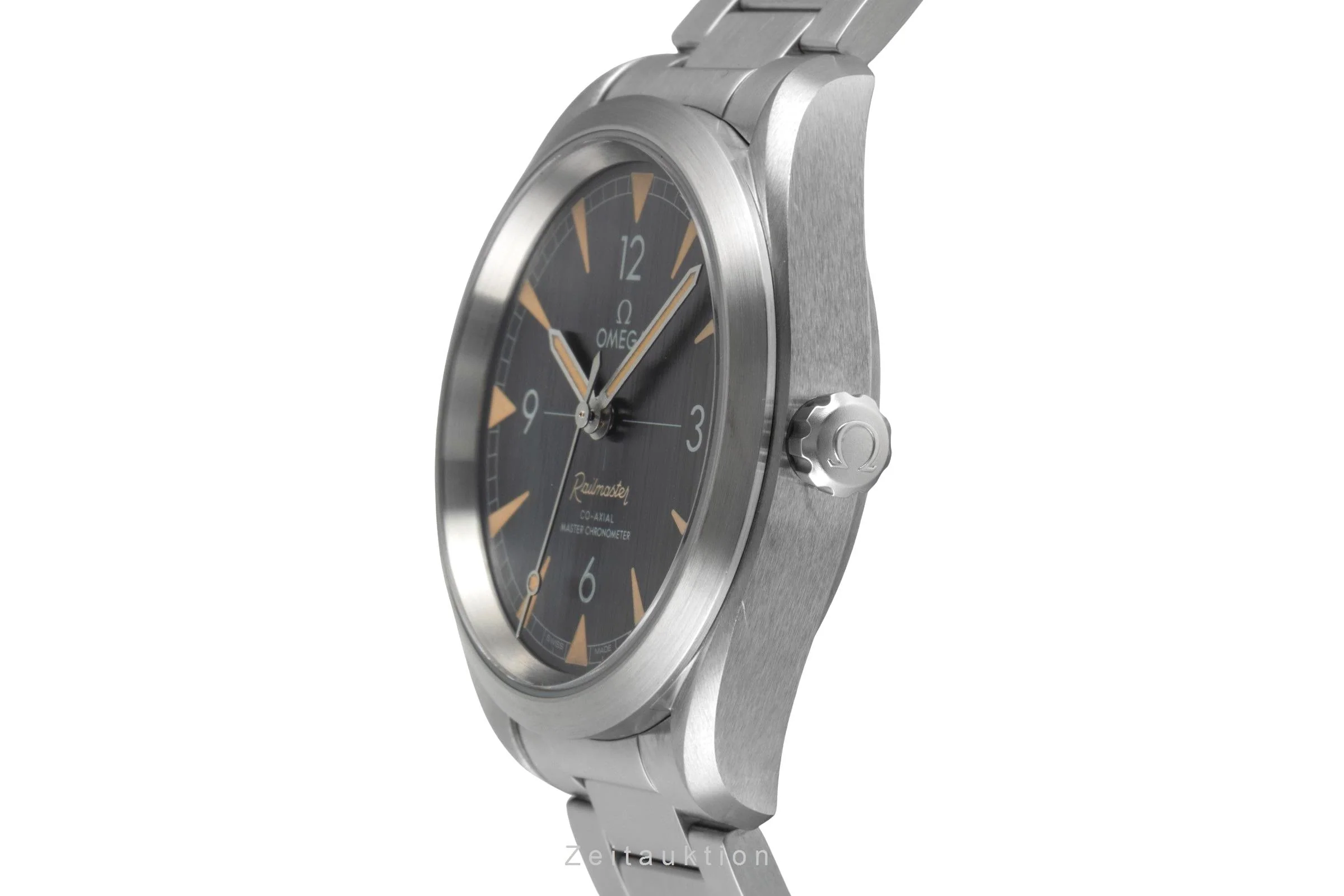 Omega Railmaster steel automatic men's watch 220.10.40.20.01.001  [2507075] - Image 7