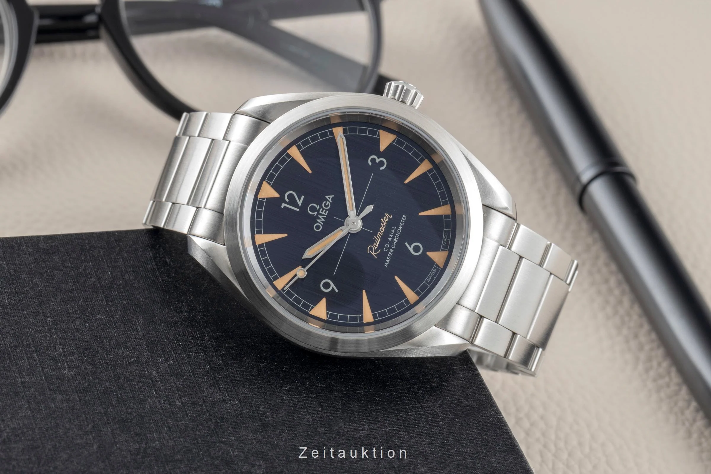 Omega Railmaster steel automatic men's watch 220.10.40.20.01.001  [2601071] - Image 3