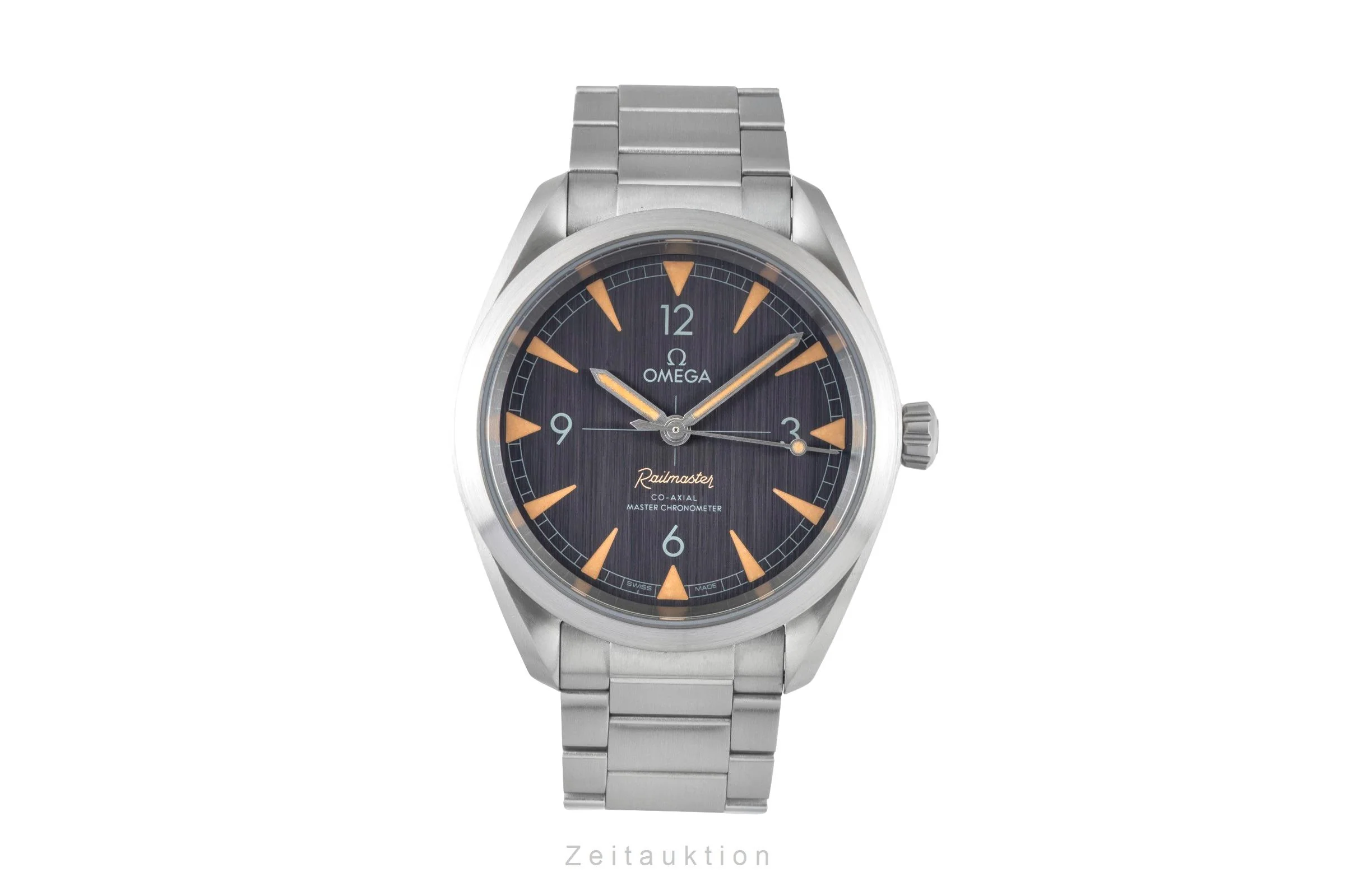 Omega Railmaster steel automatic men's watch 220.10.40.20.01.001  [2601071] - Image 5