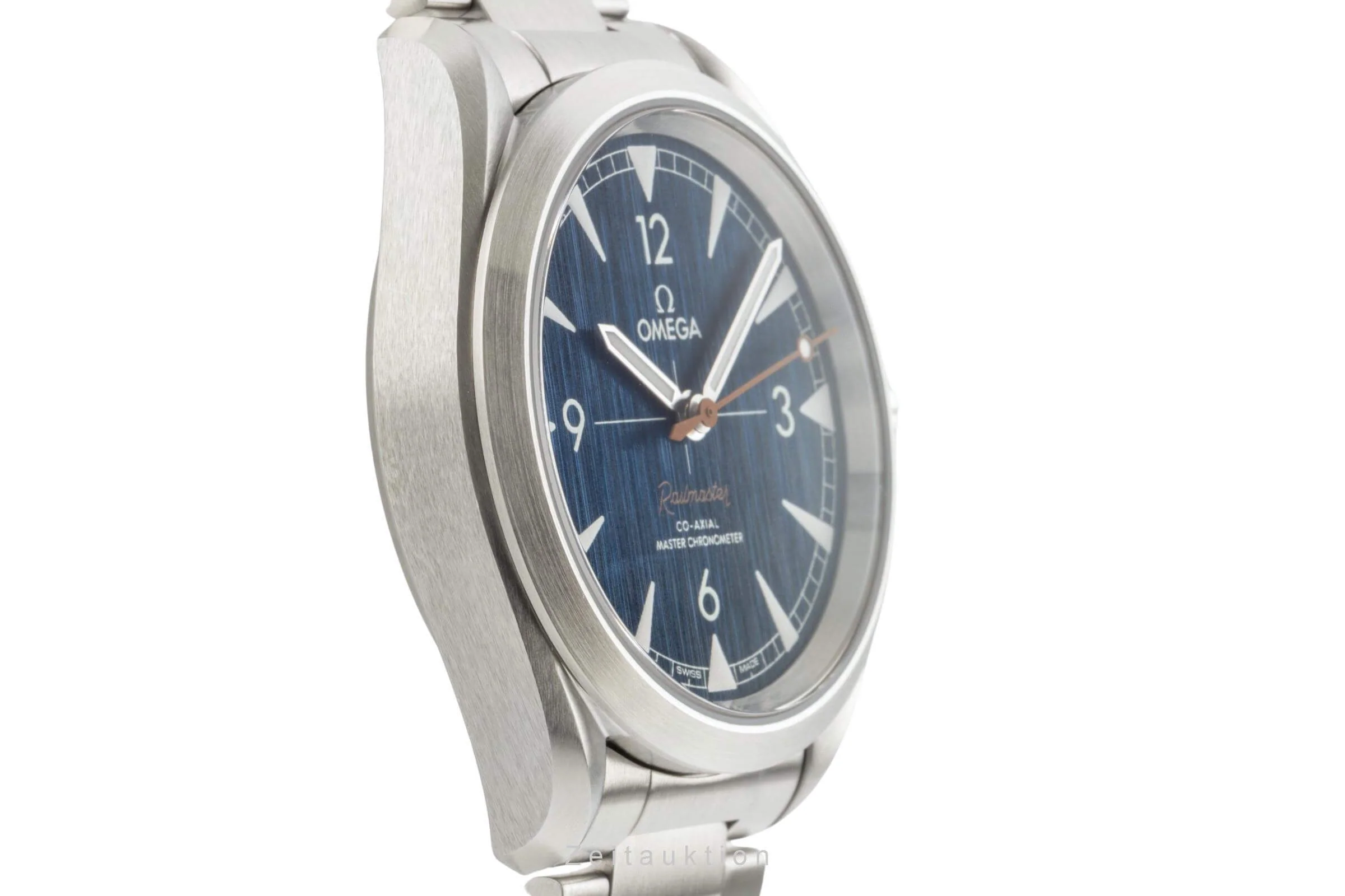 Omega Railmaster steel automatic men's watch 220.10.40.20.03.001 LP: 5400EUR  [2402143] - Image 7