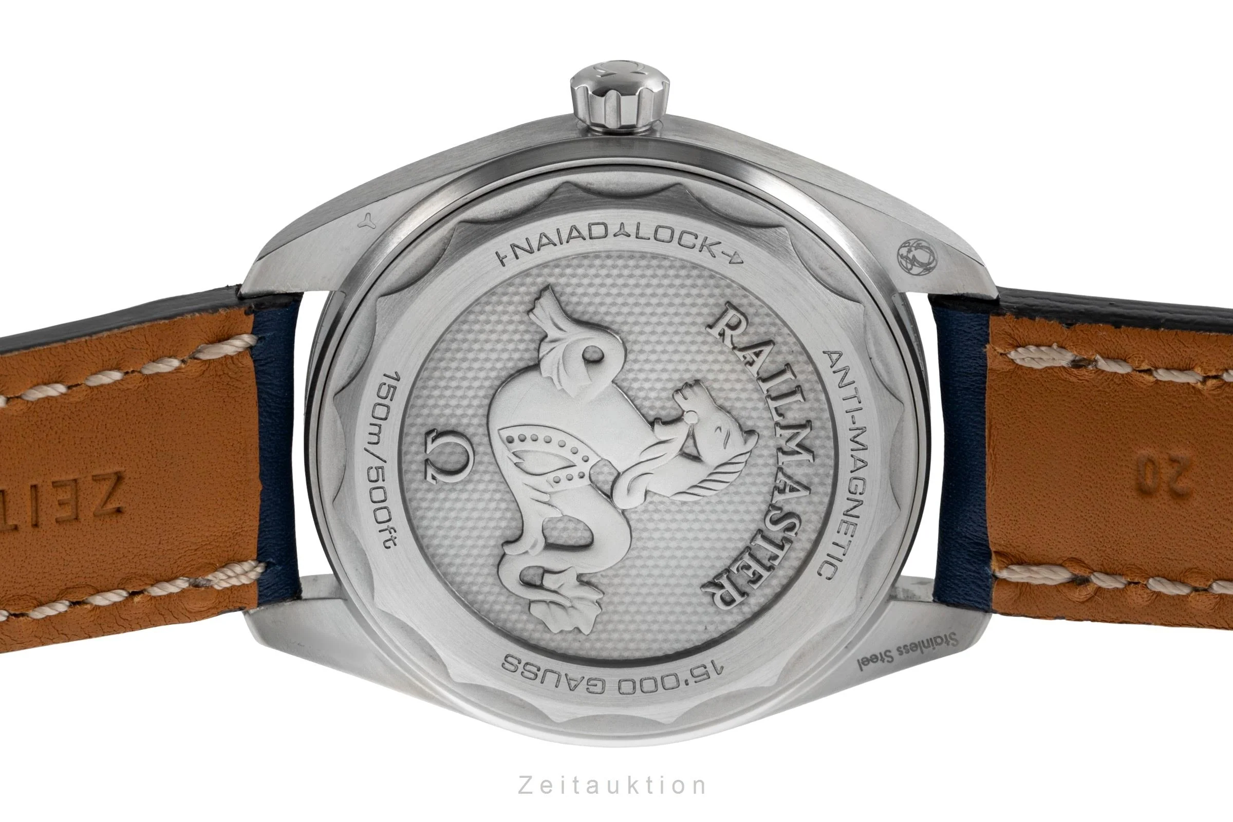 Omega Railmaster steel automatic men's watch 220.12.40.20.03.001  [2504327] - Image 11
