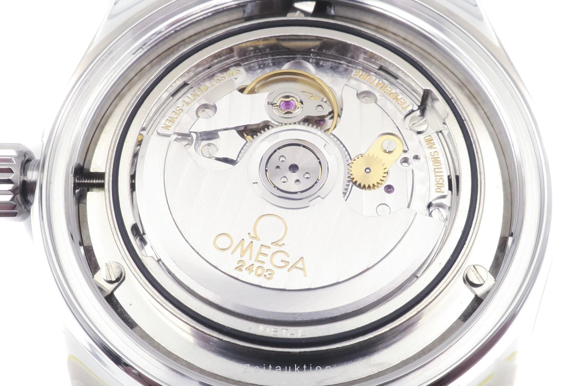Omega Railmaster steel automatic men's watch 2502.52.00 LP: 6000EUR  [2206340] - Image 11