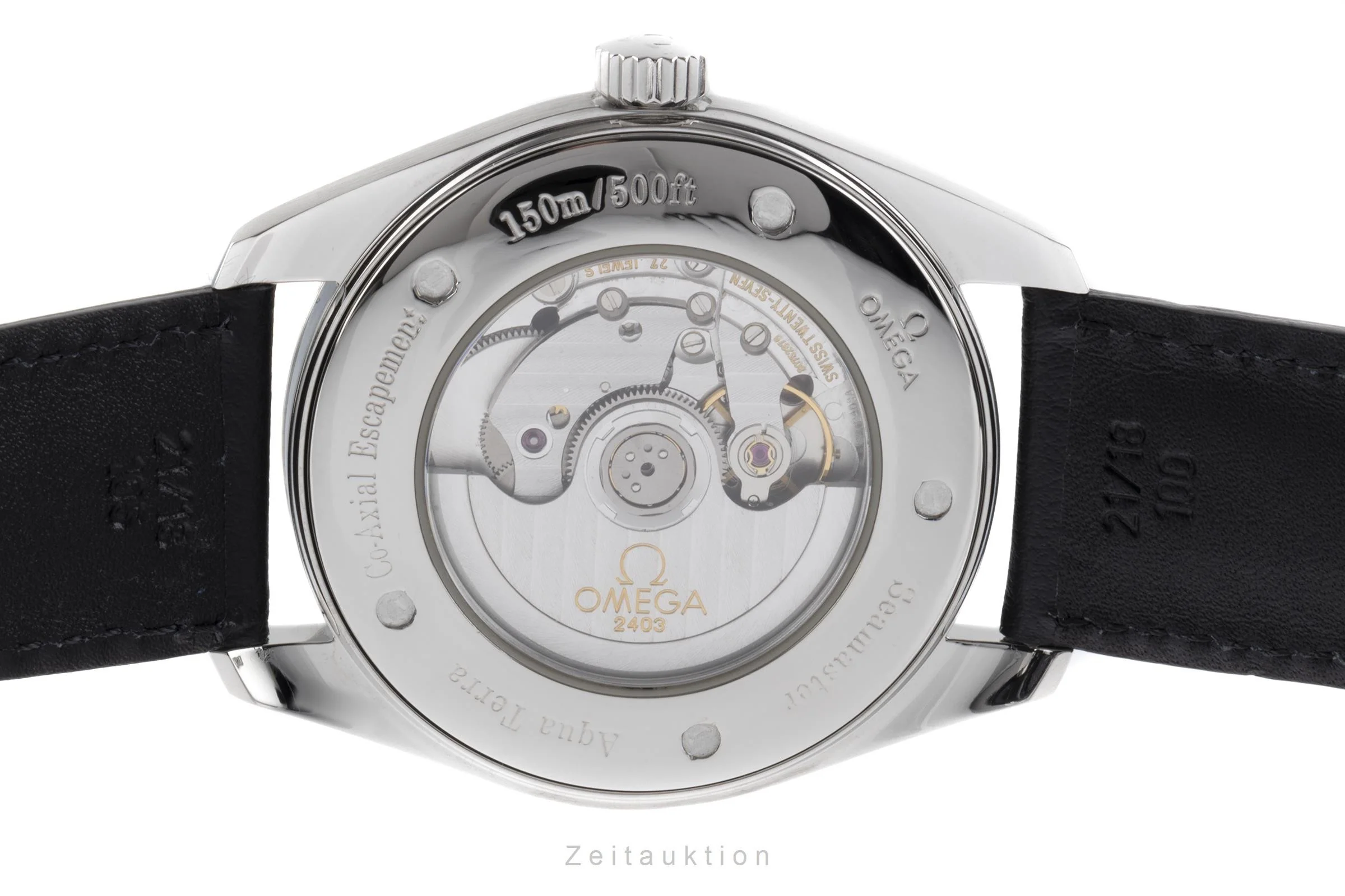 Omega Railmaster steel automatic men's watch 2502.52.00 LP: 6000EUR  [2206340] - Image 12
