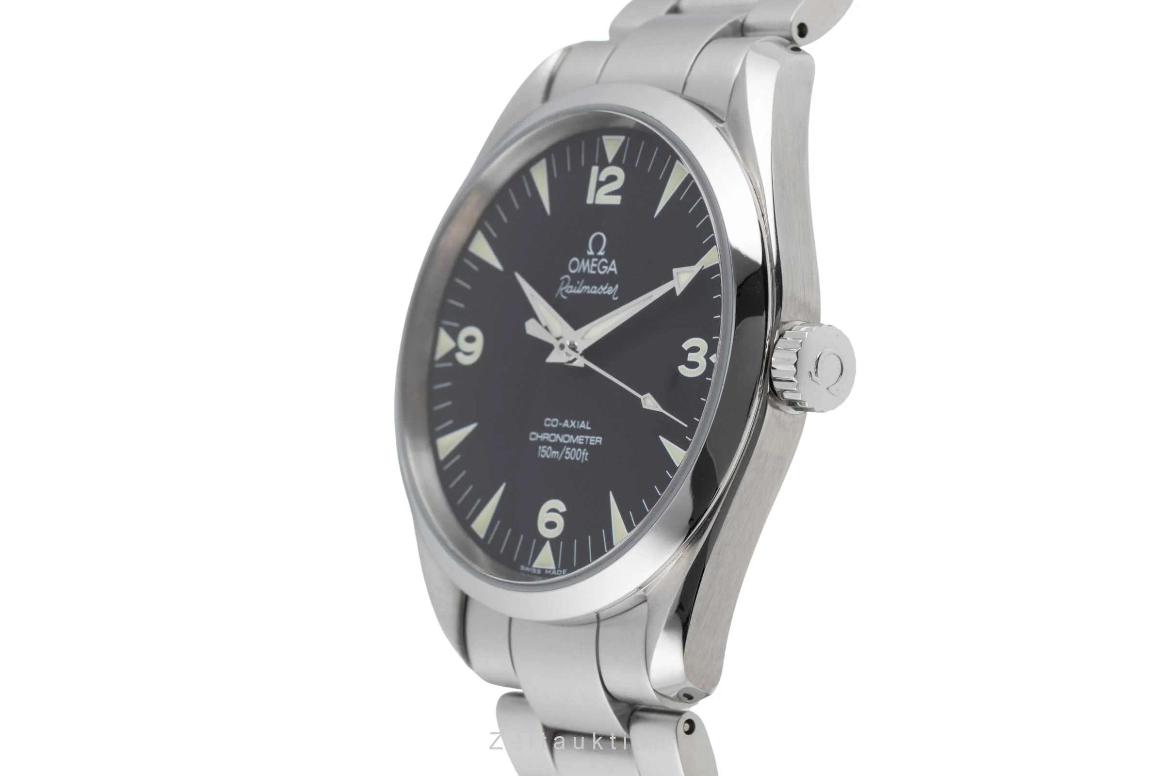 Omega Railmaster steel automatic men's watch 2502.52.00  [2507465] - Image 7