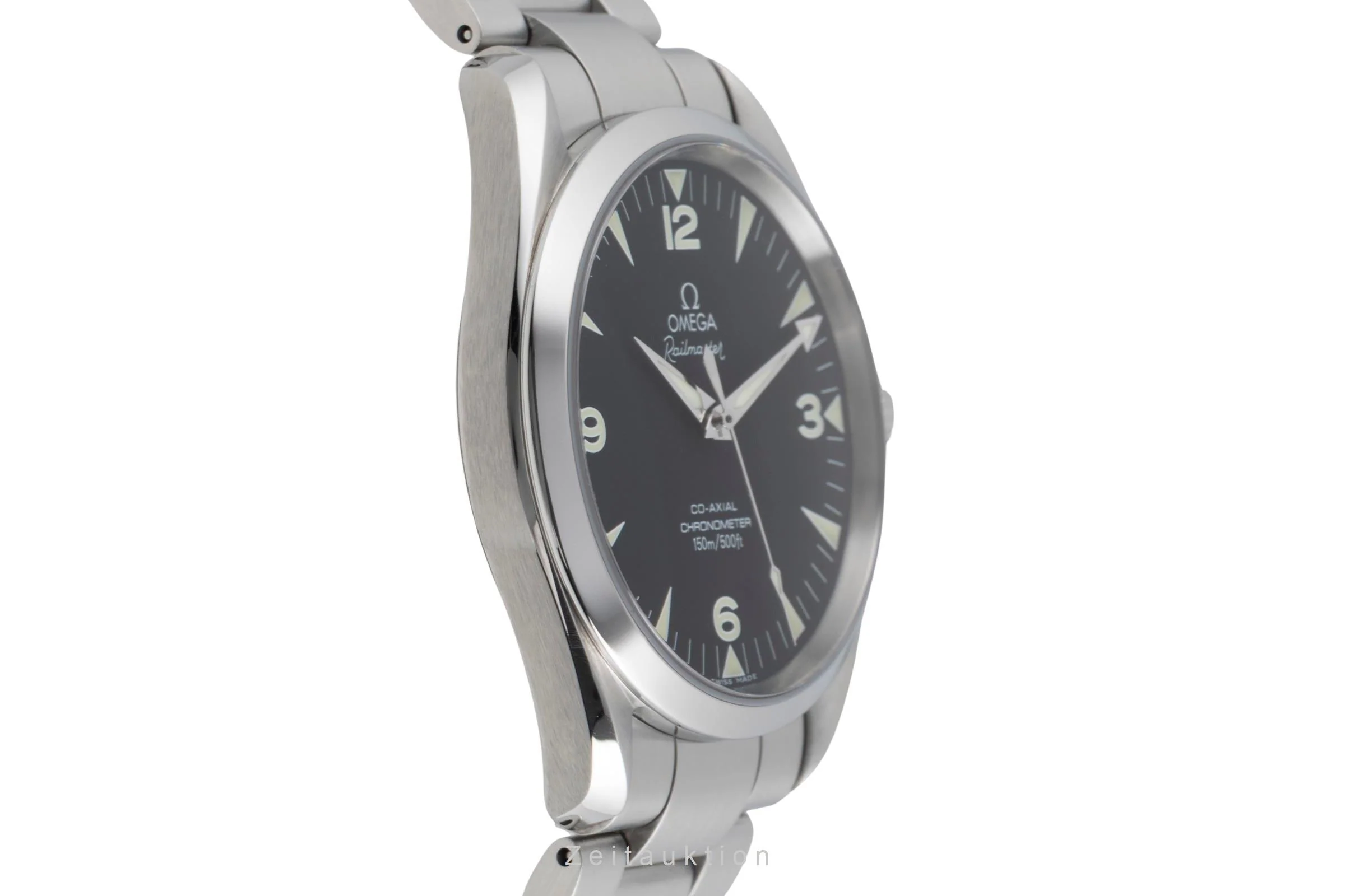 Omega Railmaster steel automatic men's watch 2502.52.00  [2507465] - Image 8