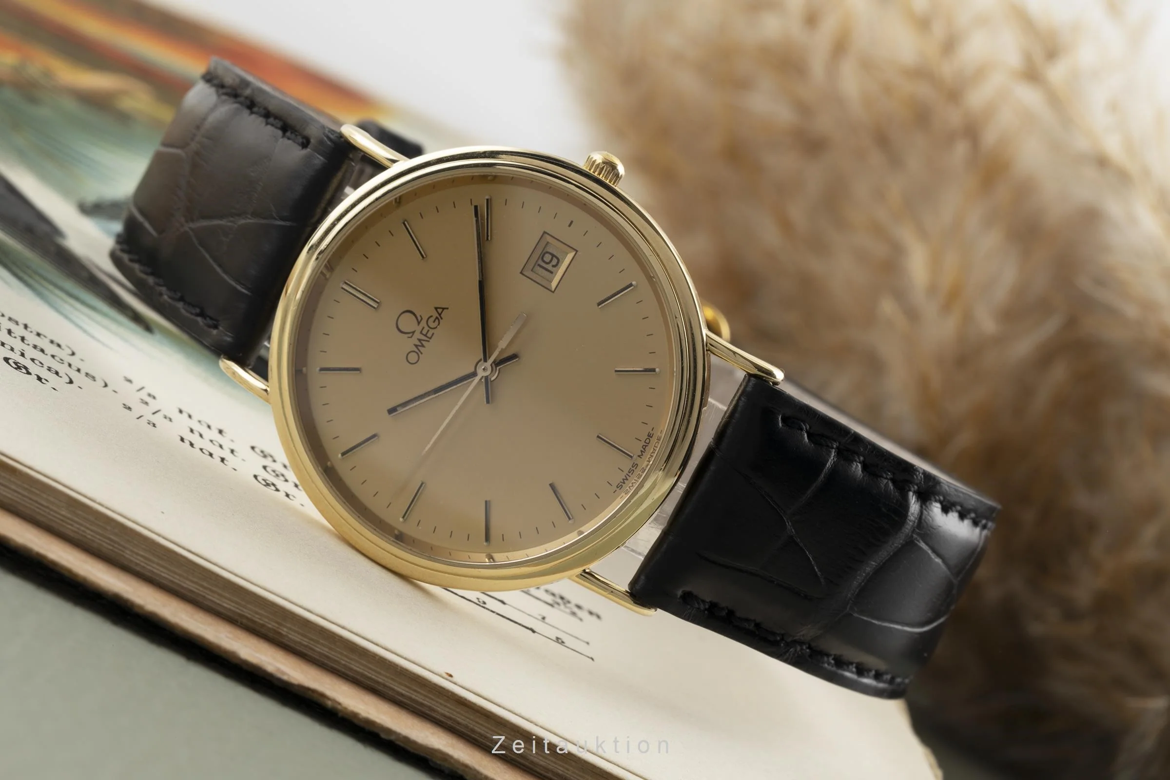 Omega Seamaster 18 ct gold quartz men's watch 196.750  [2300366] - Image 2