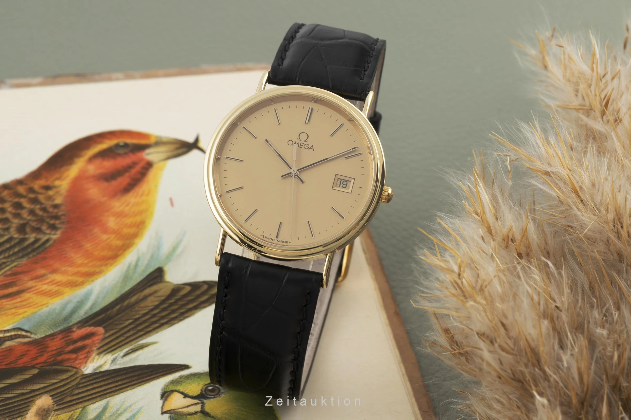 Omega Seamaster 18 ct gold quartz men's watch 196.750  [2300366] - Image 3