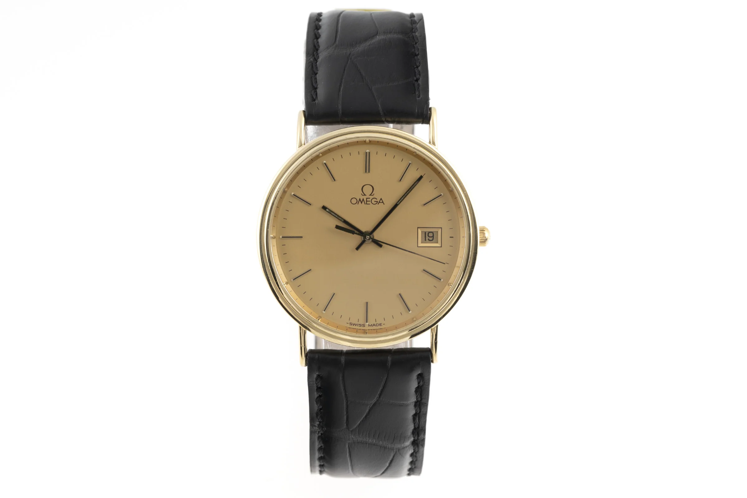 Omega Seamaster 18 ct gold quartz men's watch 196.750  [2300366] - Image 4