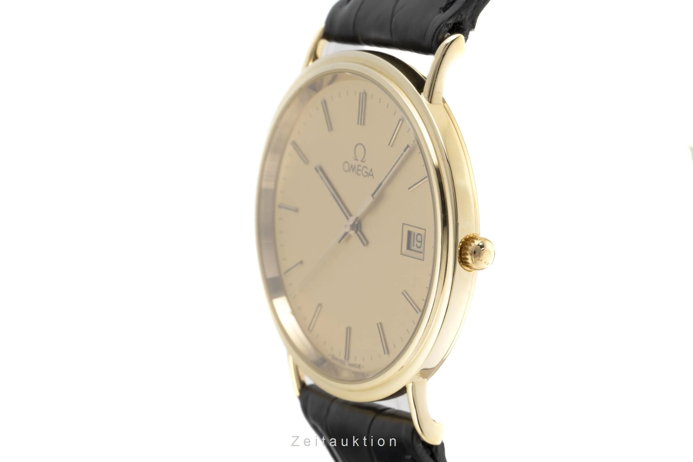 Omega Seamaster 18 ct gold quartz men's watch 196.750  [2300366] - Image 6