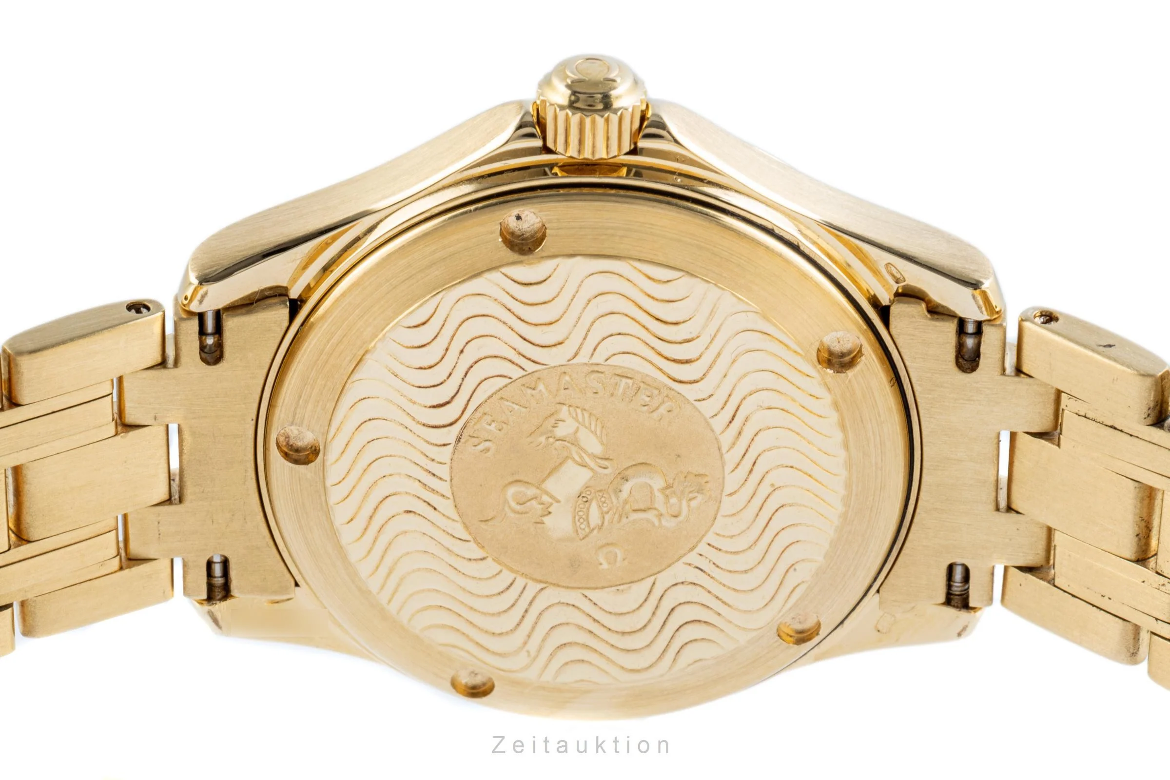 Omega Seamaster 18 ct gold quartz men's watch 2111.81.00, 196.1501, 168.1501 LP: 26200EUR  [2107542] - Image 11