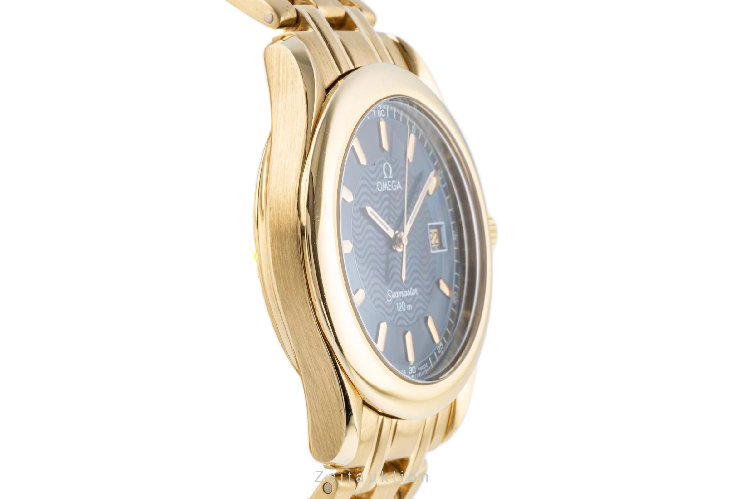 Omega Seamaster 18 ct gold quartz men's watch 2111.81.00, 196.1501, 168.1501 LP: 26200EUR  [2107542] - Image 7