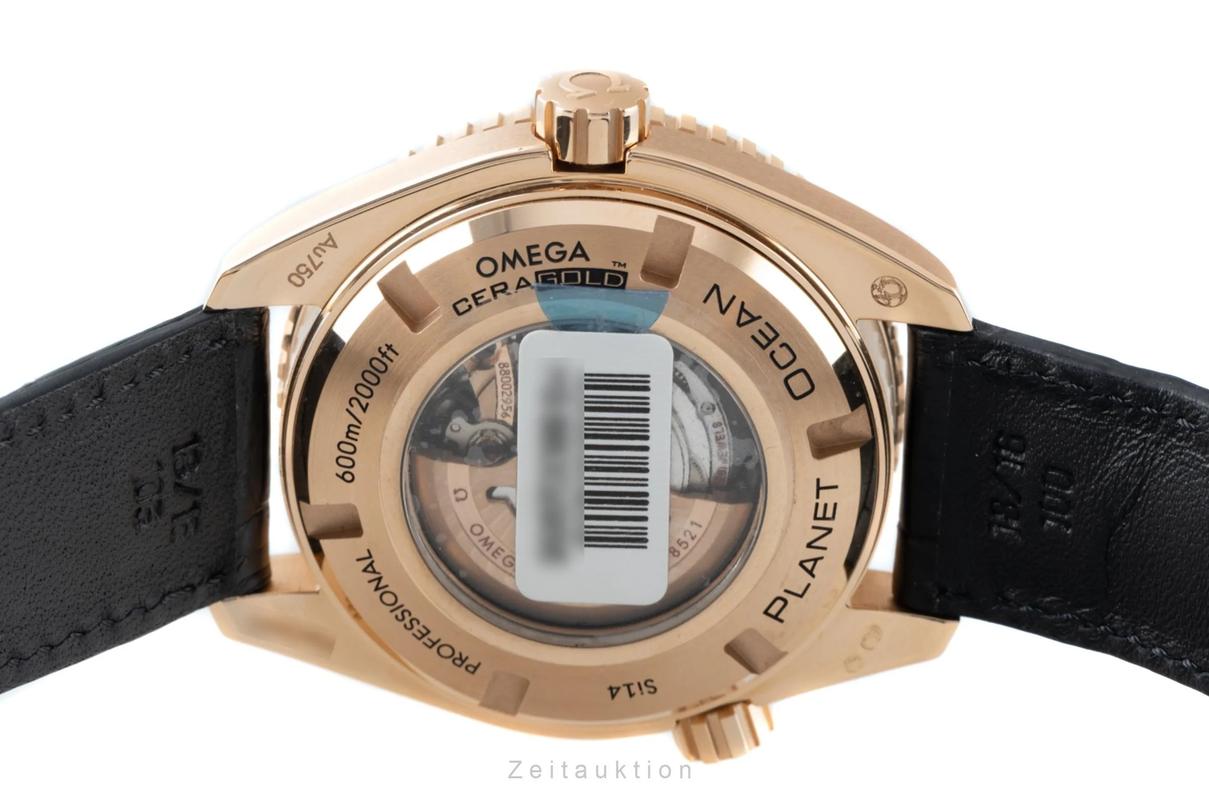 Omega Seamaster 18 ct red gold automatic men's watch 232.63.38.20.01.001  [2202453] - Image 2