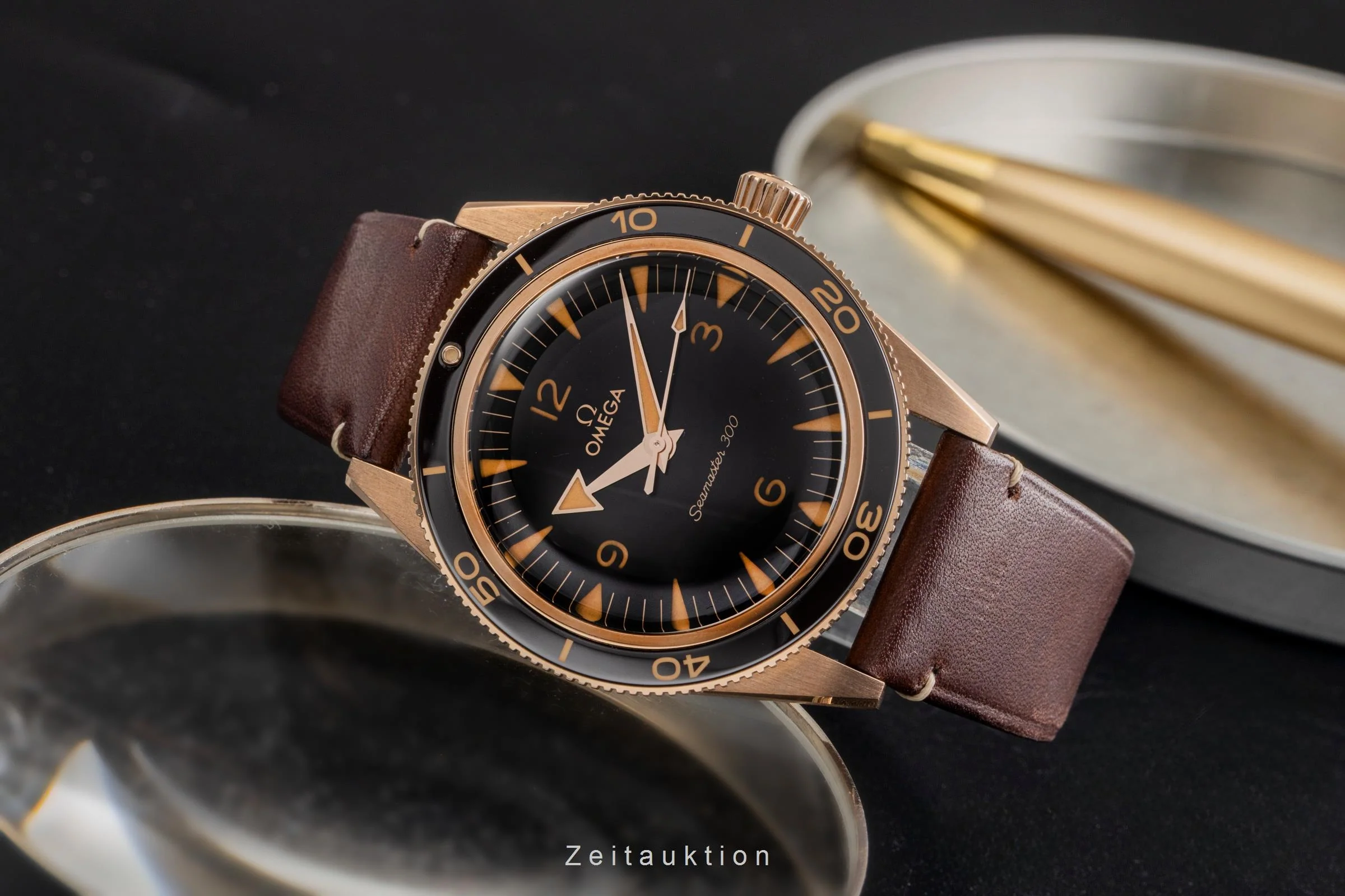 Omega Seamaster bronze automatic men's watch 234.92.41.21.10.001 LP: 14800EUR  [2504271] - Image 3