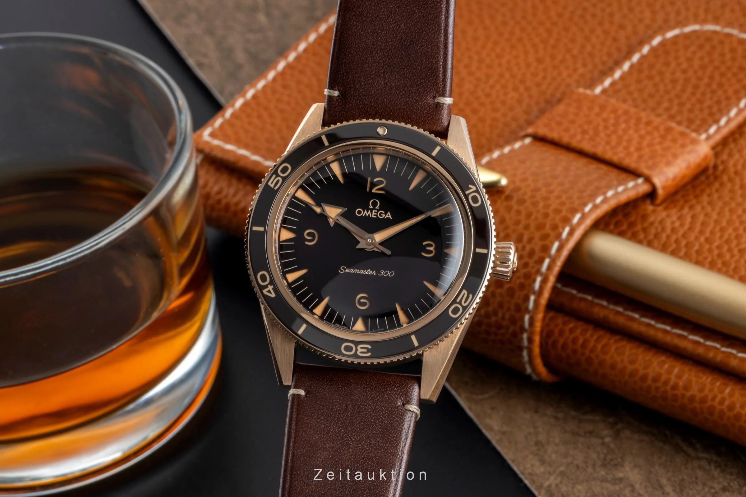 Omega Seamaster bronze automatic men's watch 234.92.41.21.10.001 LP: 14800EUR  [2506666] - Image 2