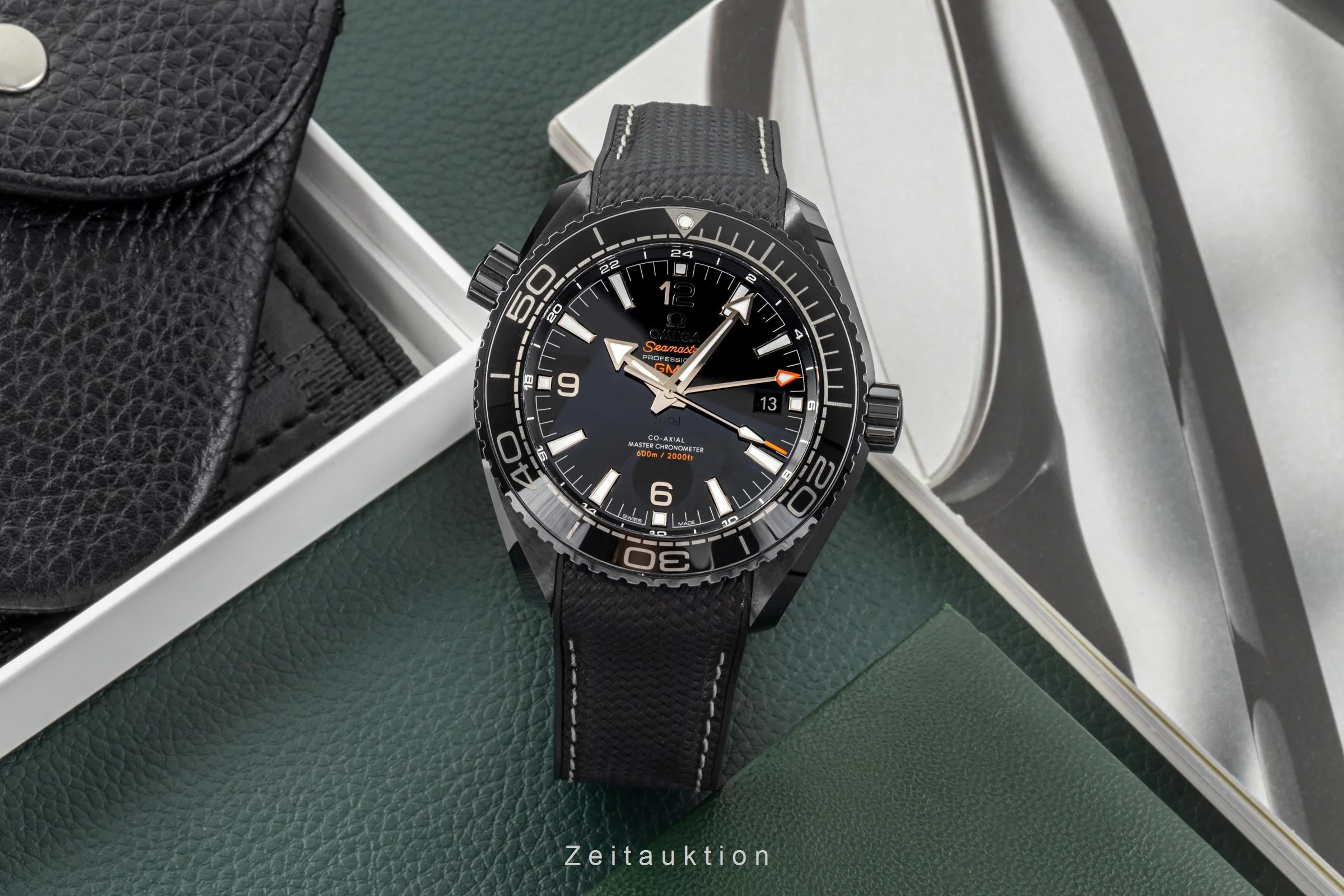Omega Seamaster ceramic automatic men's watch 215.92.46.22.01.001 LP: 13100EUR  [2300847] - Image 3