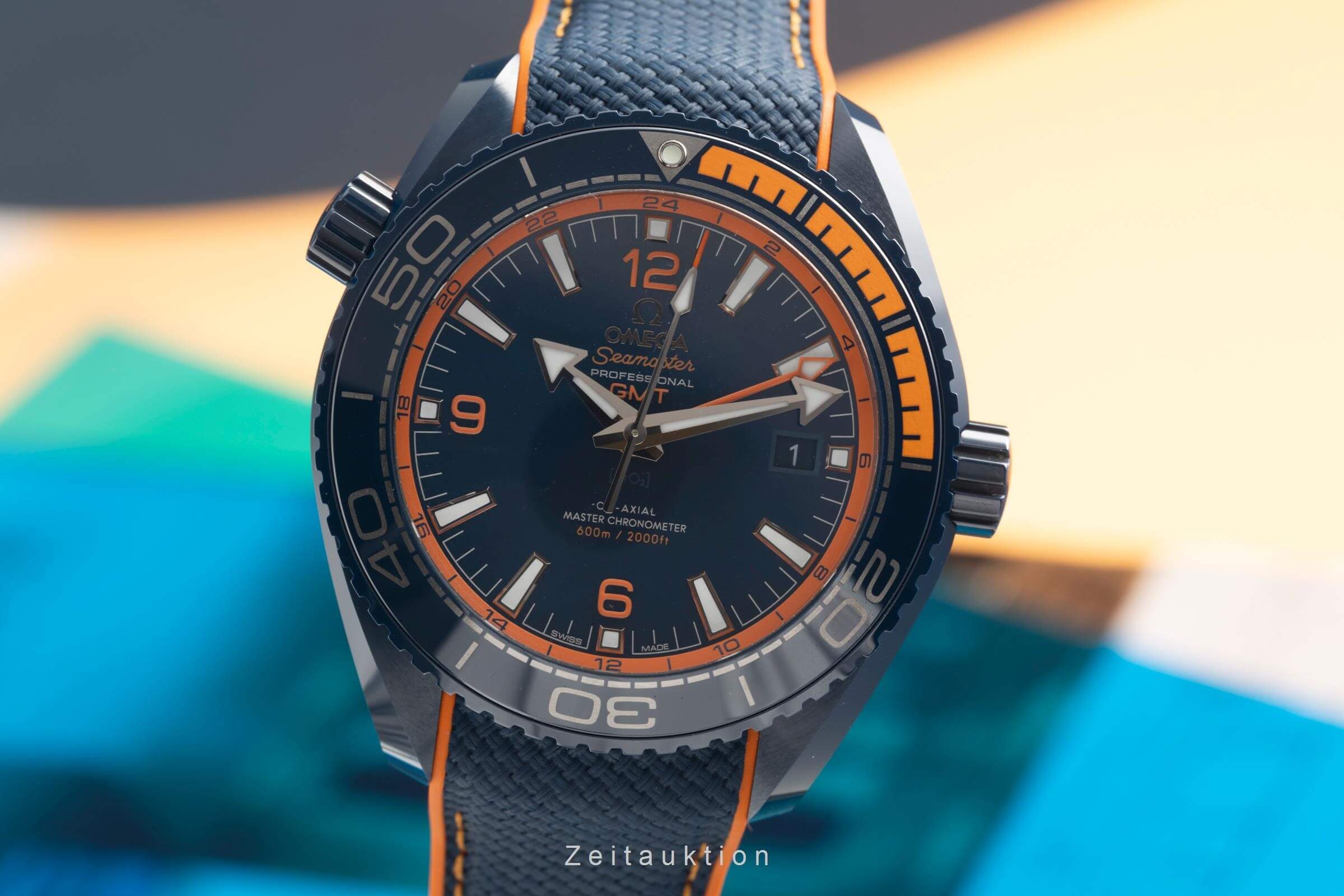 Omega Seamaster ceramic automatic men's watch 215.92.46.22.03.001 LP: 13400EUR  [2501669] - Image 2