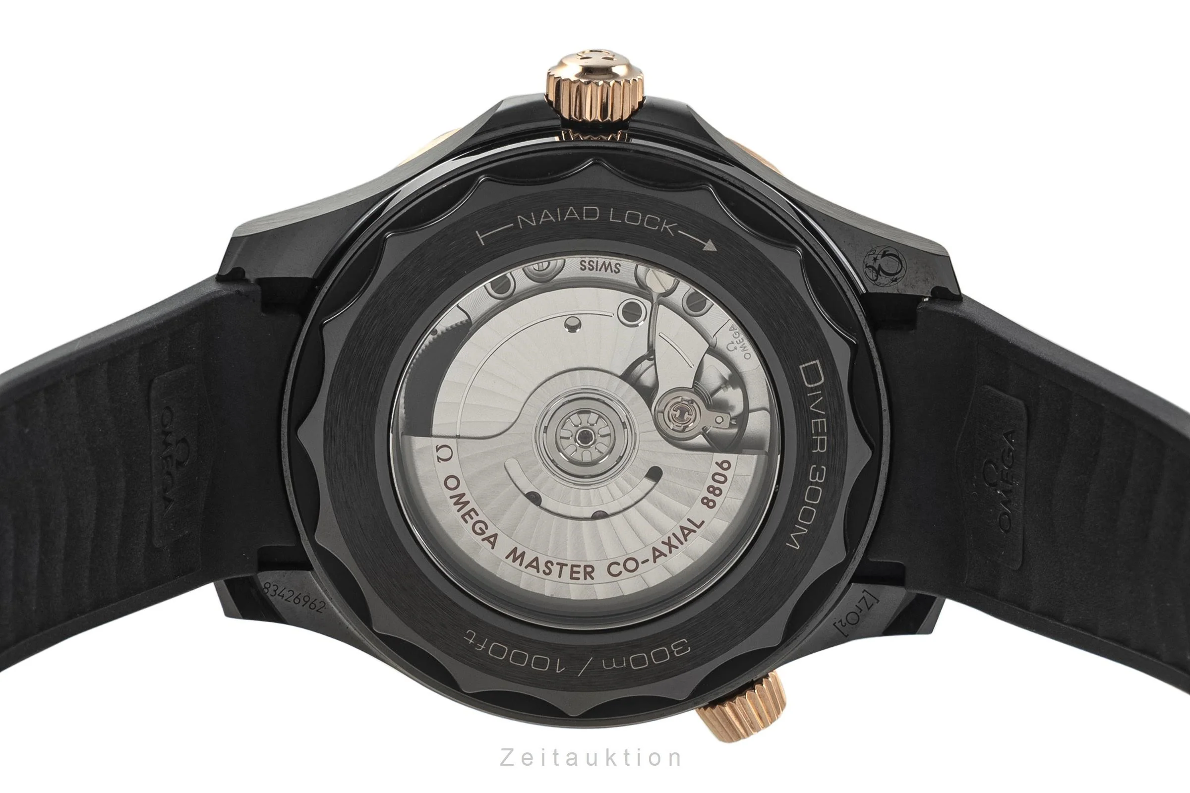 Omega Seamaster ceramic / gold automatic men's watch 210.62.44.20.01.001 LP: 13800EUR  [2304006] - Image 10