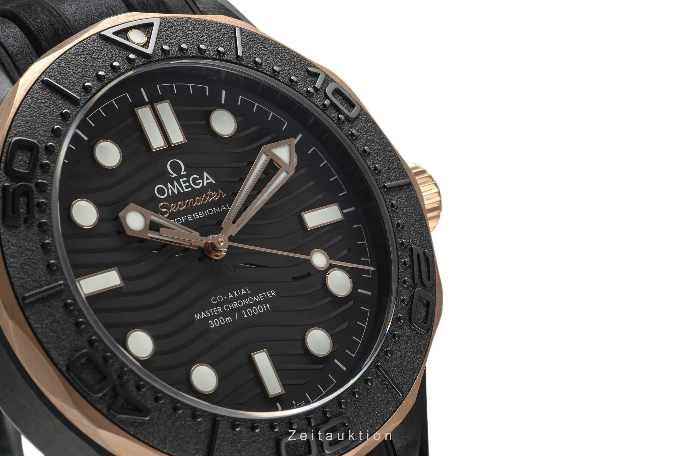 Omega Seamaster ceramic / gold automatic men's watch 210.62.44.20.01.001 LP: 13800EUR  [2304006] - Image 13