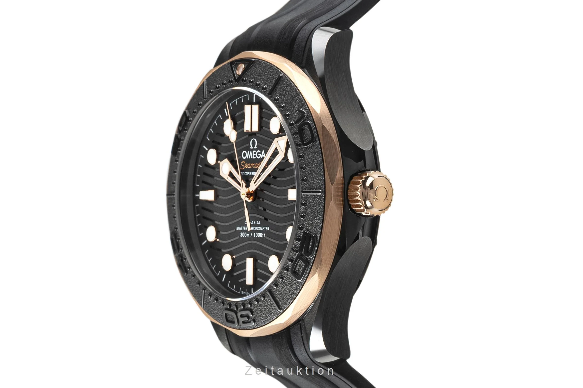 Omega Seamaster ceramic / gold automatic men's watch 210.62.44.20.01.001 LP: 13800EUR  [2304006] - Image 6