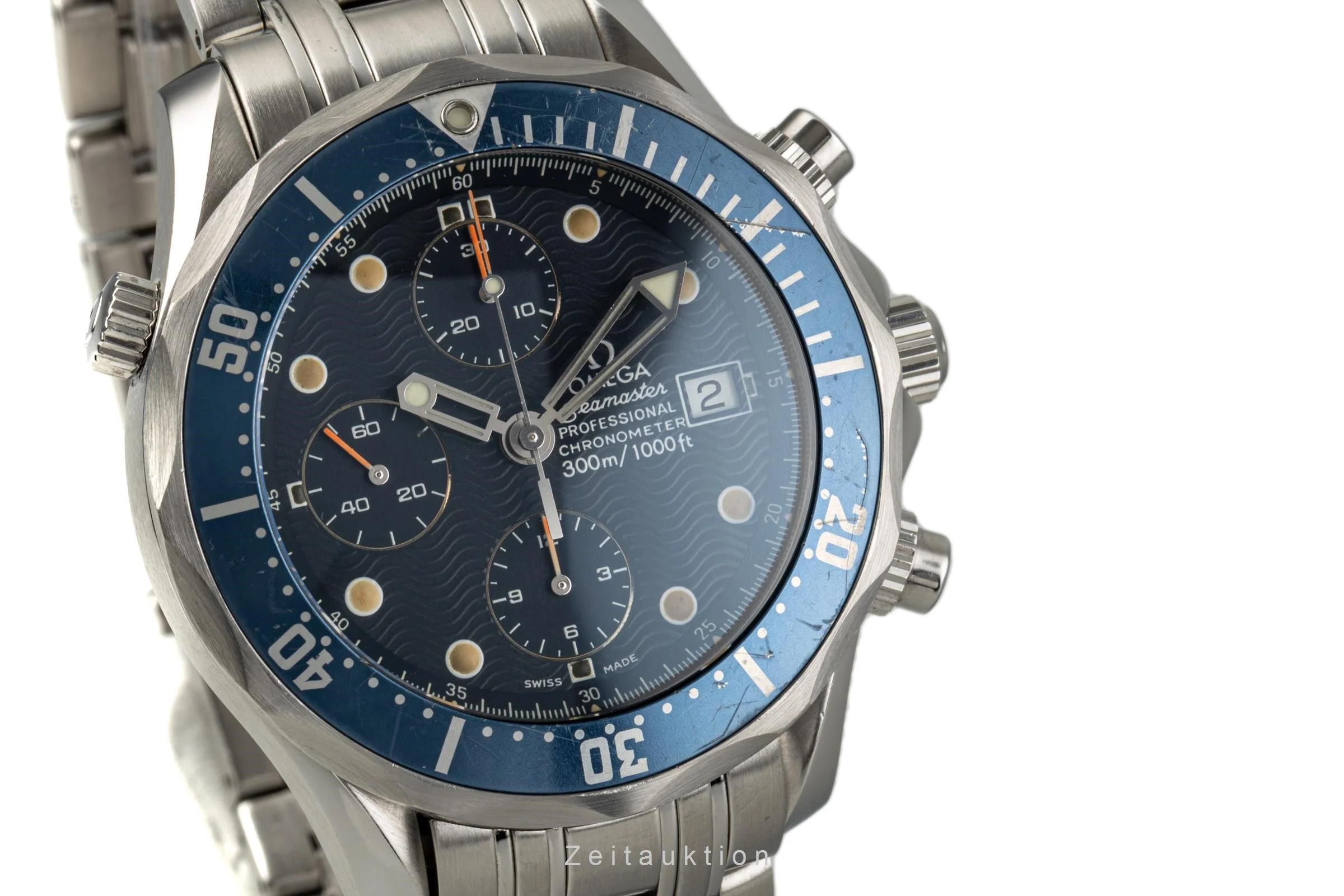 Omega Seamaster chronograph steel automatic men's watch 178.0504, 378.0504, 175.0504, 375.0504, 2298.80.00  [2301404] - Image 11