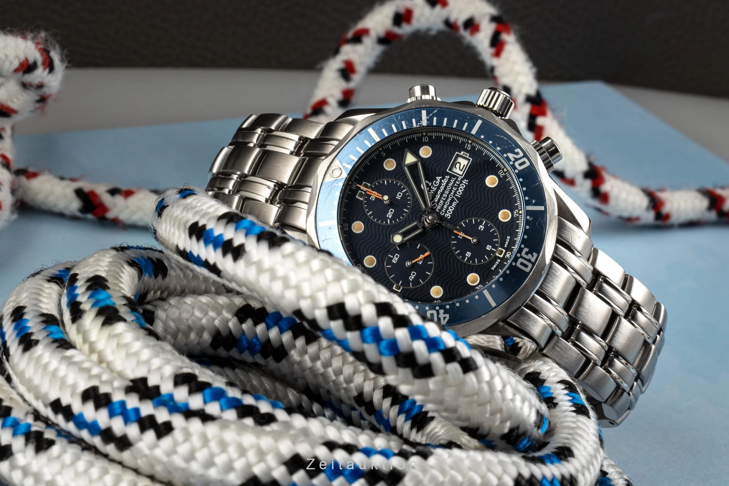 Omega Seamaster chronograph steel automatic men's watch 178.0504, 378.0504, 175.0504, 375.0504, 2298.80.00  [2301404] - Image 2