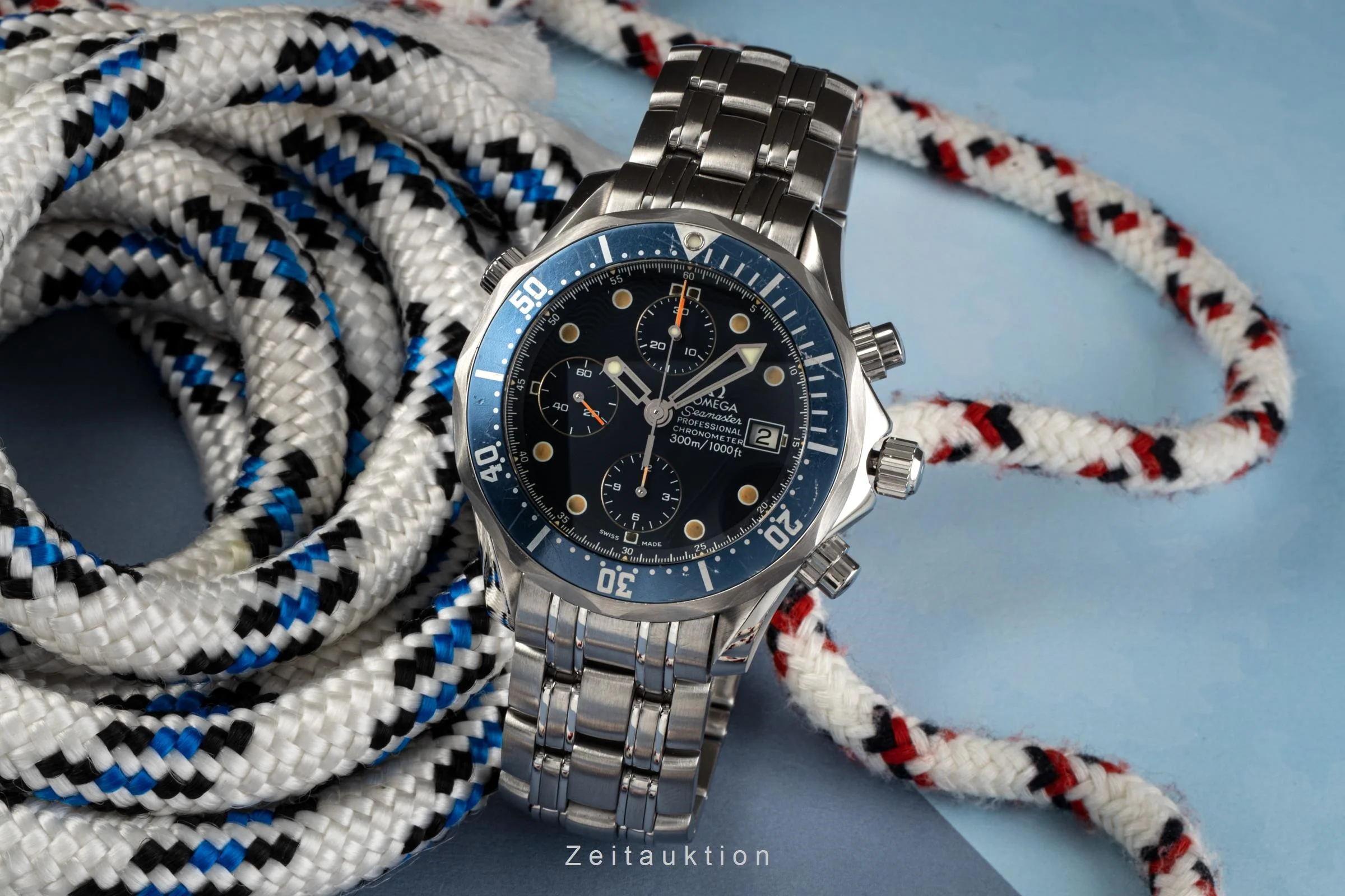 Omega Seamaster chronograph steel automatic men's watch 178.0504, 378.0504, 175.0504, 375.0504, 2298.80.00  [2301404] - Image 3