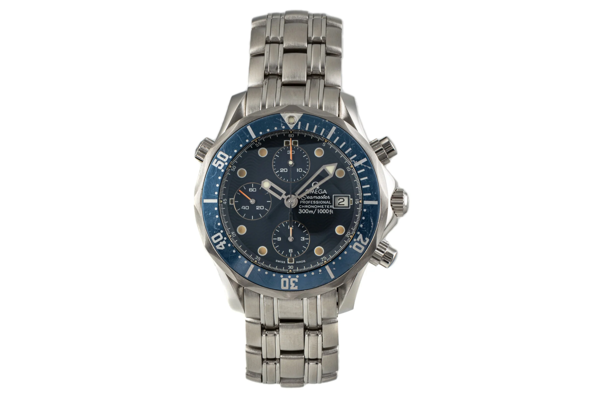Omega Seamaster chronograph steel automatic men's watch 178.0504, 378.0504, 175.0504, 375.0504, 2298.80.00  [2301404] - Image 4