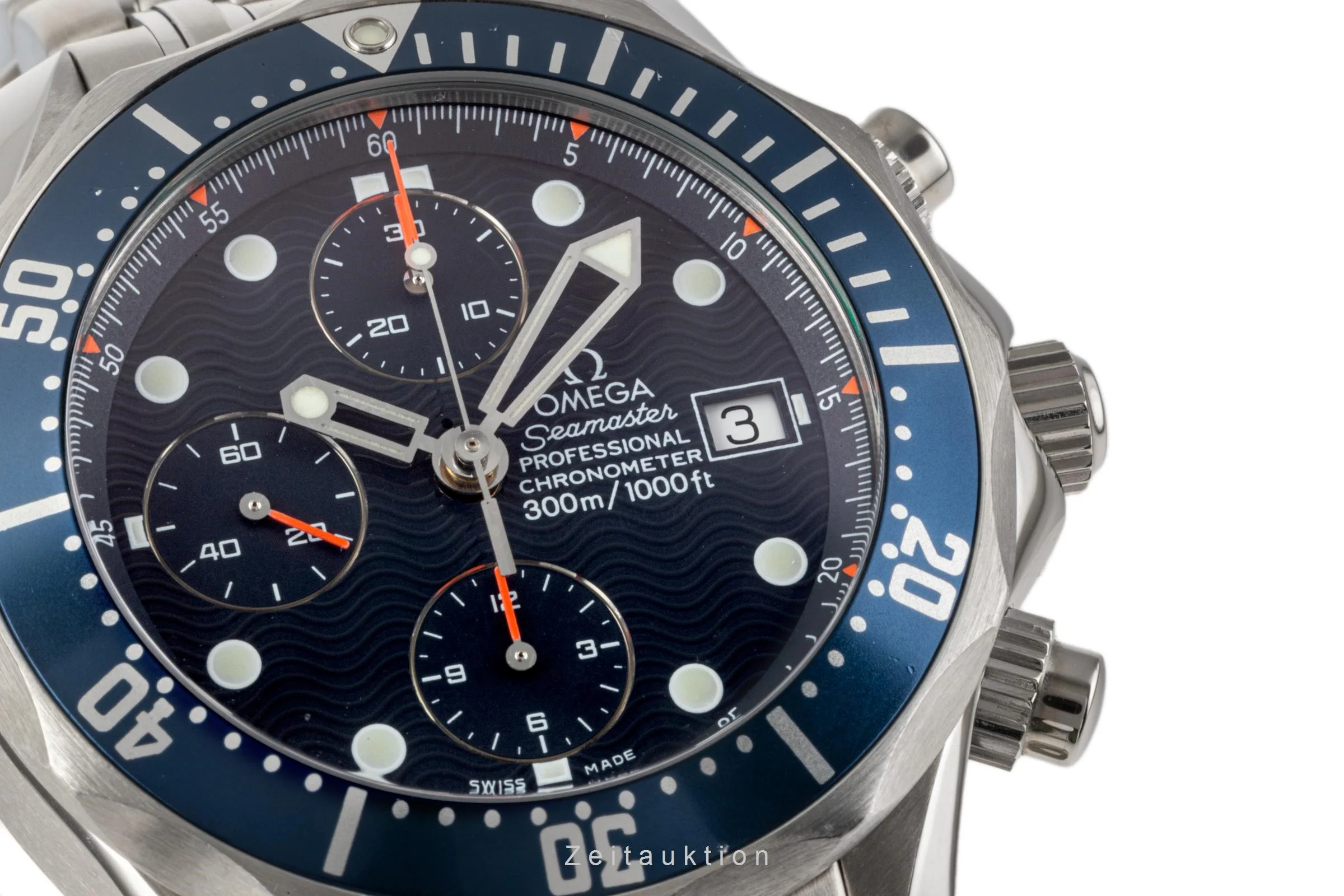 Omega Seamaster chronograph steel automatic men's watch 178.0514, 378.0514, 2599.80.00 LP: 9100EUR  [2207187] - Image 10