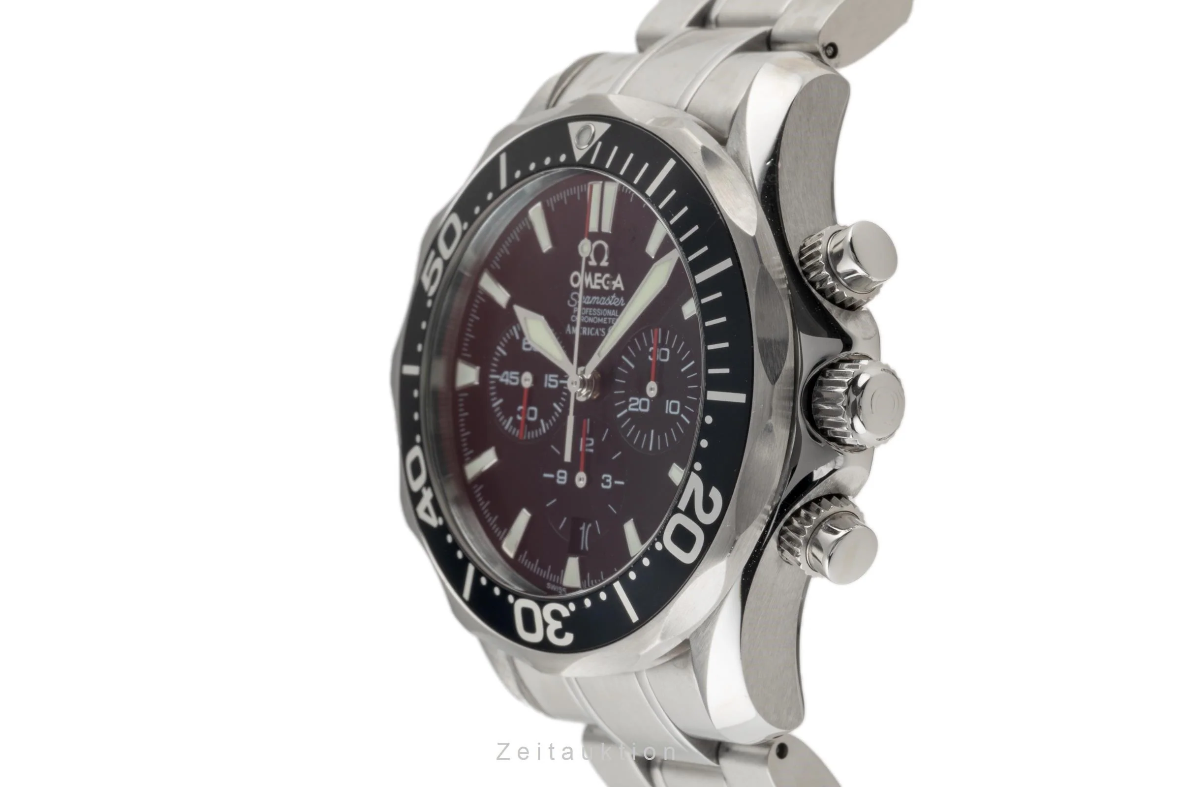 Omega Seamaster chronograph steel automatic men's watch 178.0515, 2594.50.00 LP: 9100EUR  [2304130] - Image 6