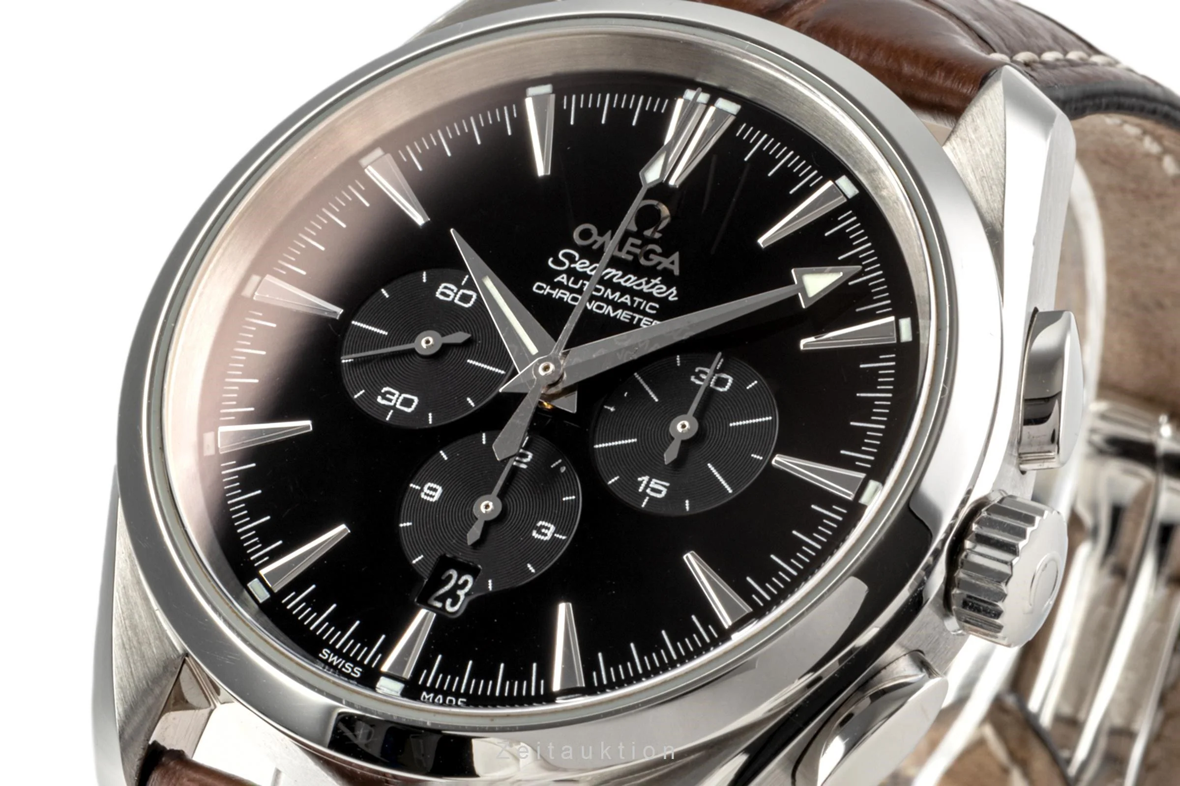 Omega Seamaster chronograph steel automatic men's watch 178.1110, 2812.50.37  [2300374] - Image 11