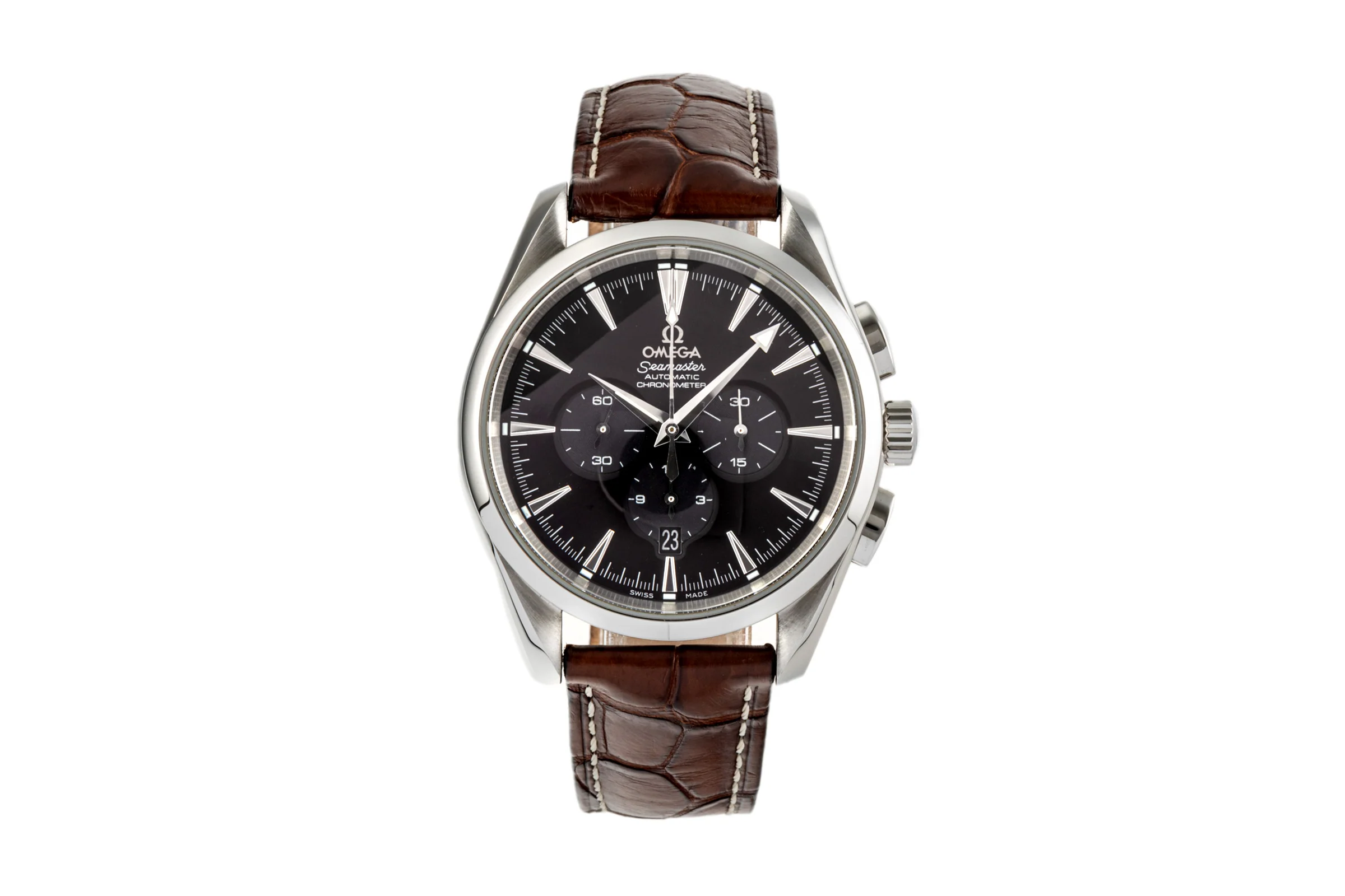 Omega Seamaster chronograph steel automatic men's watch 178.1110, 2812.50.37  [2300374] - Image 4