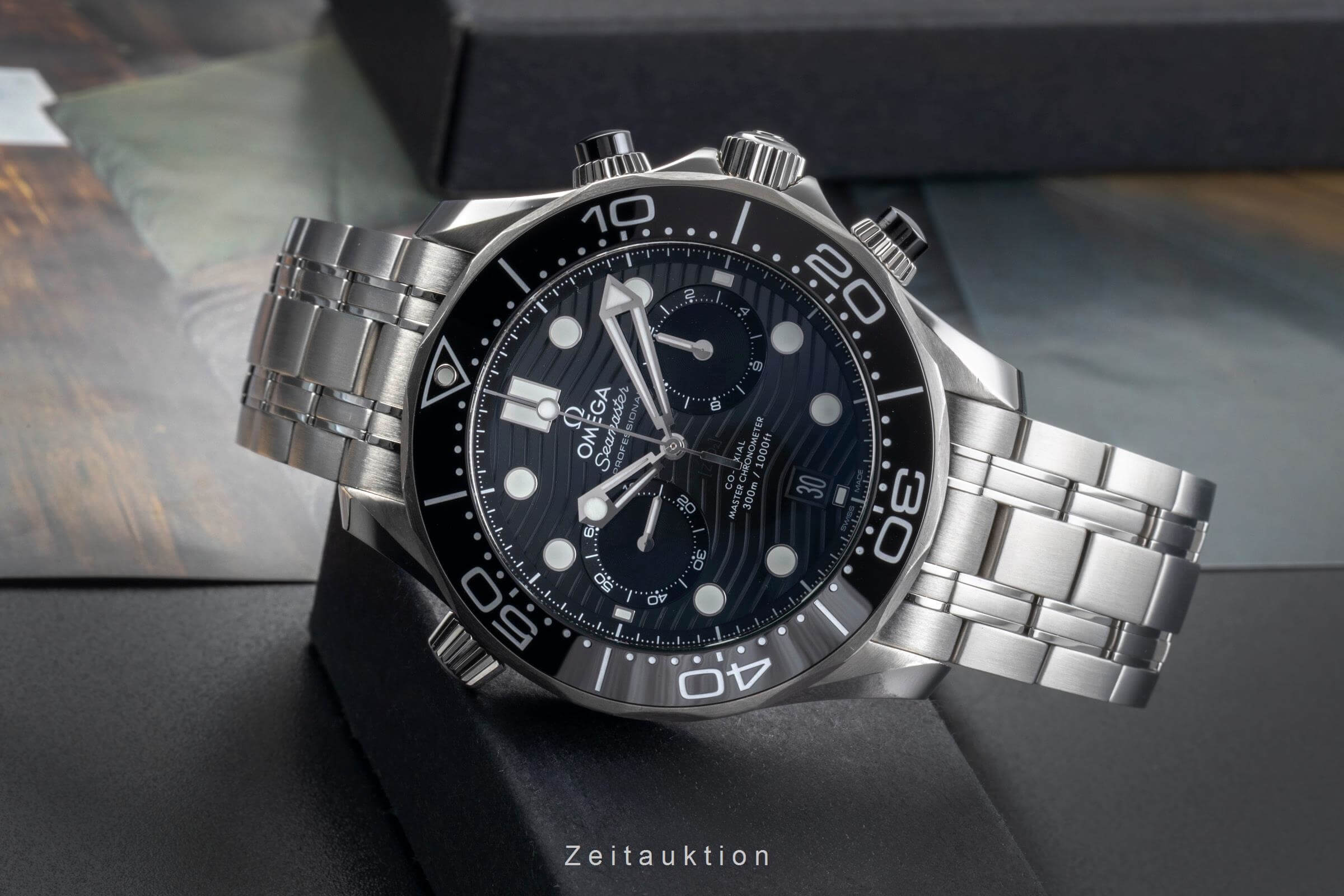 Omega Seamaster chronograph steel automatic men's watch 210.30.44.51.01.001 LP: 9300EUR  [2501415] - Image 3