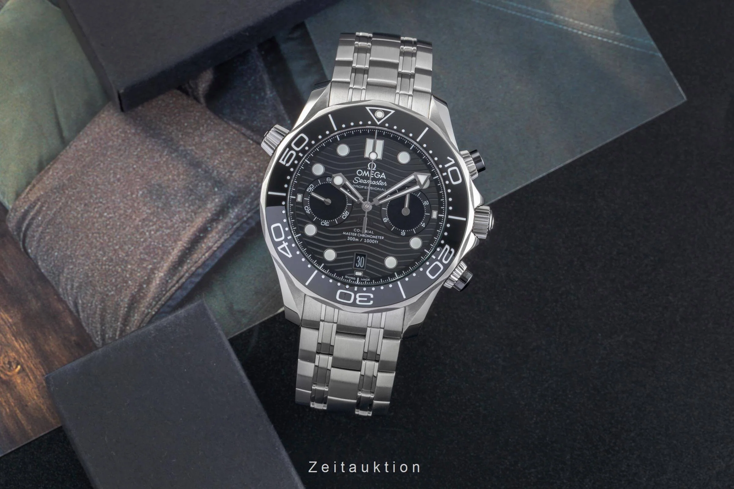 Omega Seamaster chronograph steel automatic men's watch 210.30.44.51.01.001 LP: 9300EUR  [2501415] - Image 4