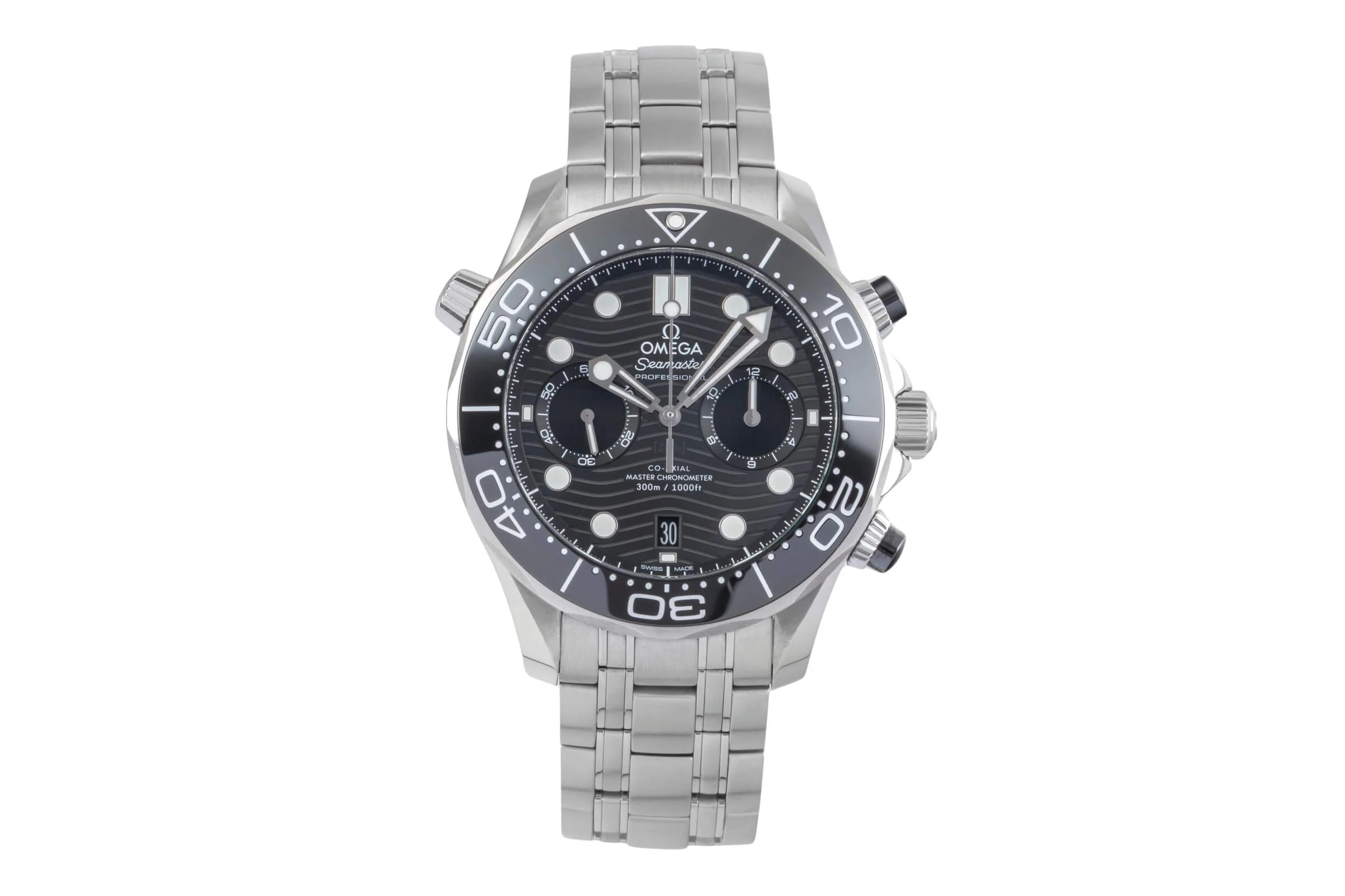 Omega Seamaster chronograph steel automatic men's watch 210.30.44.51.01.001 LP: 9300EUR  [2501415] - Image 5