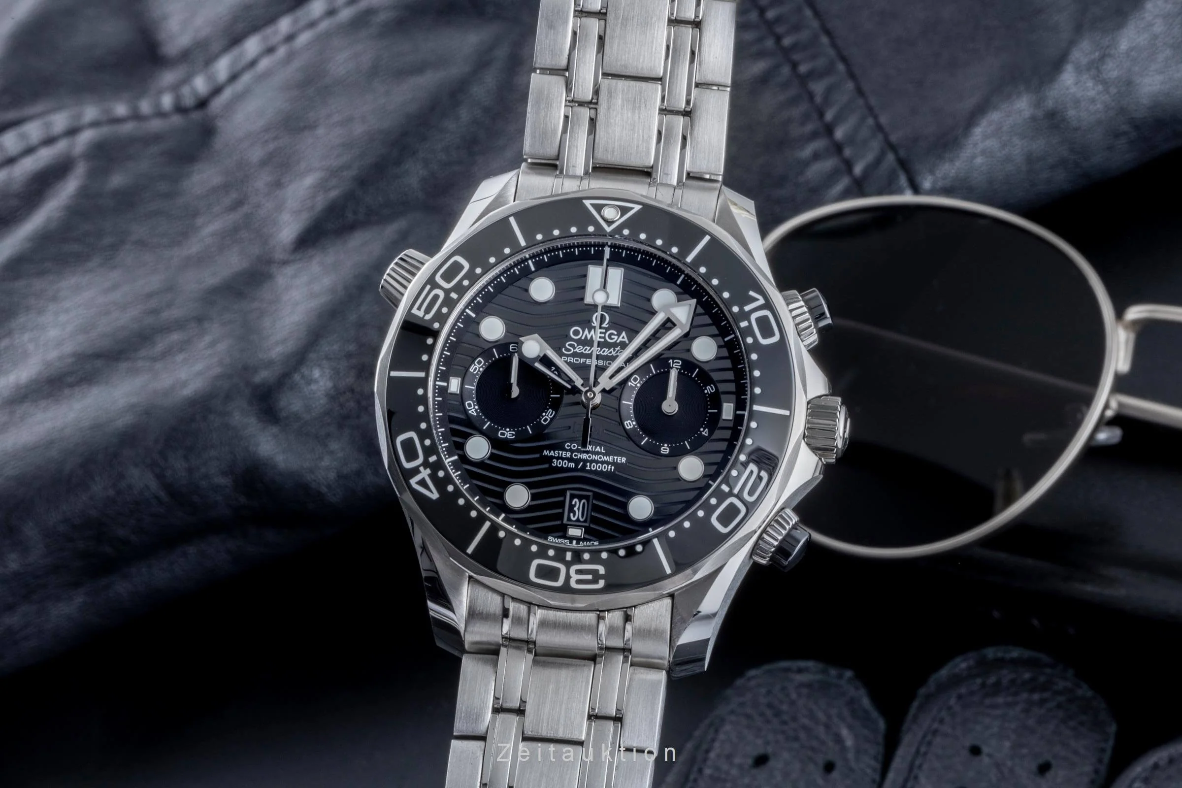 Omega Seamaster chronograph steel automatic men's watch 210.30.44.51.01.001 LP: 9300EUR  [2502163] - Image 2